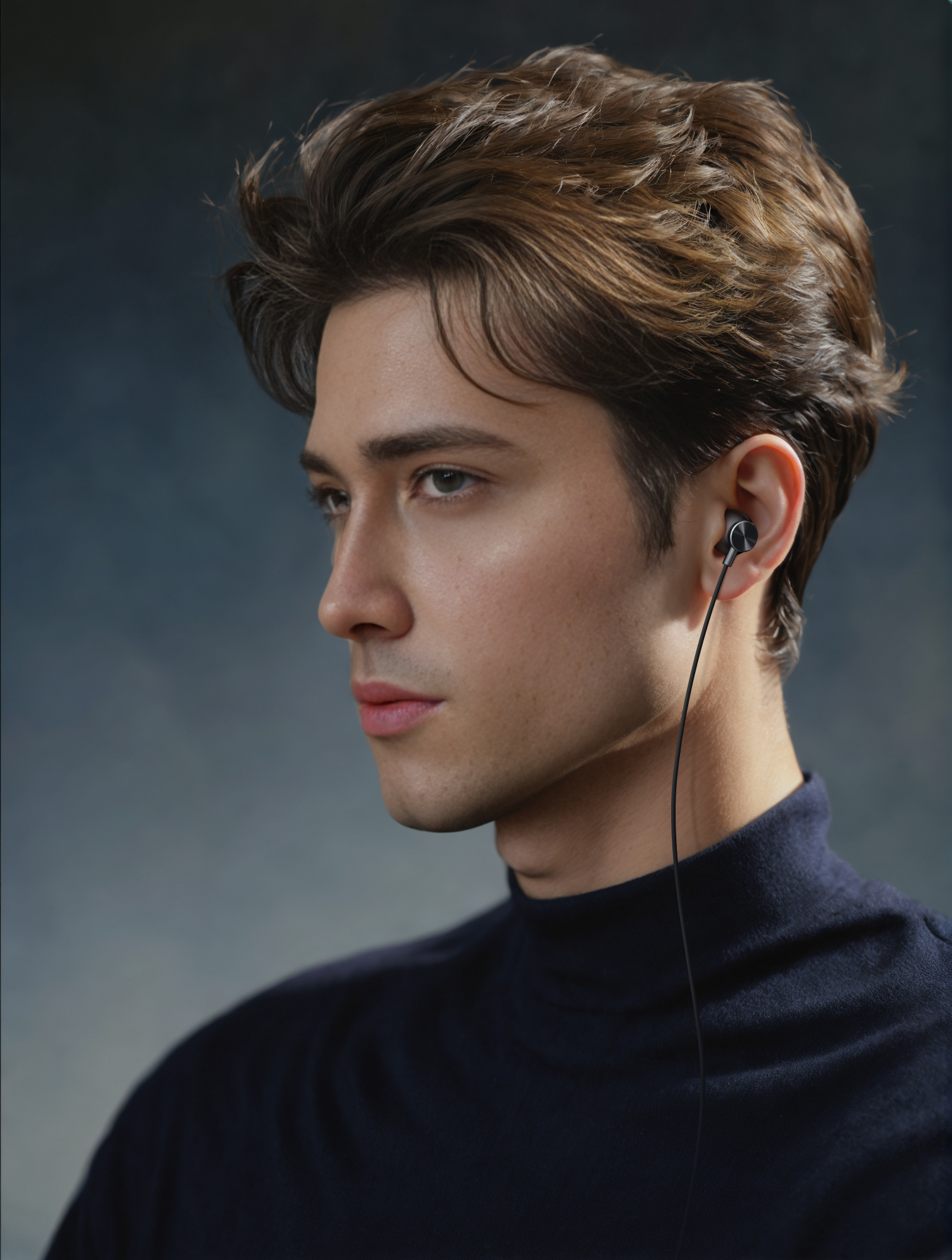 Original works，three-dimensional，product，online retailers，3D rendering，Product rendering，Wired headset，headset，