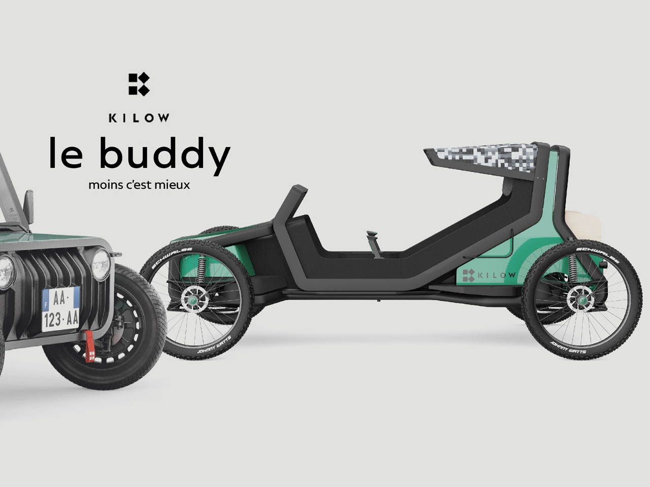 le buddy，vehicle，Bicycle，Four wheeled vehicle，