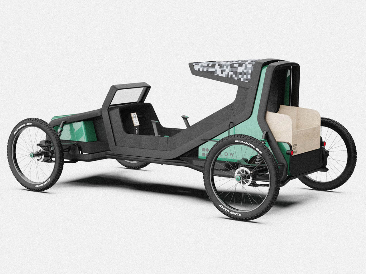 le buddy，vehicle，Bicycle，Four wheeled vehicle，