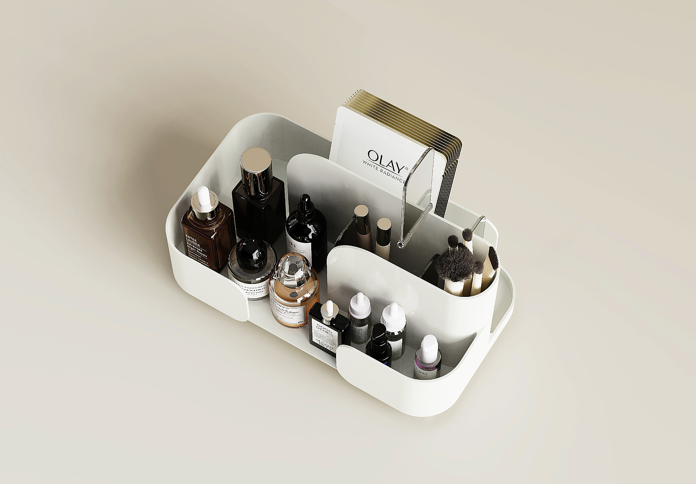 Desktop Advanced Sense，Skincare Rack，