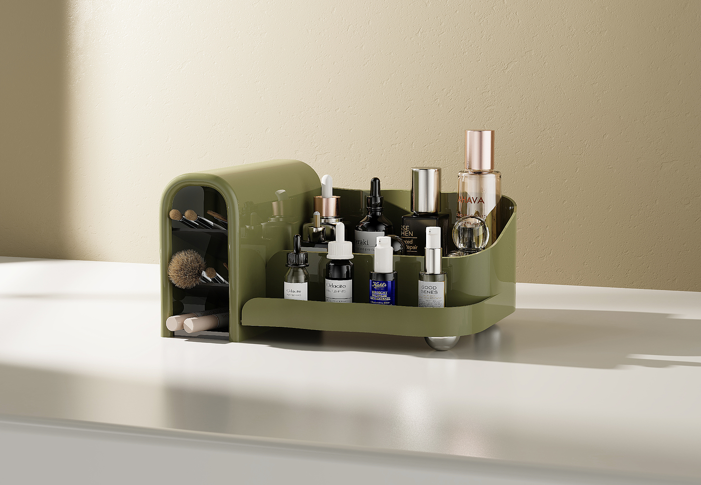 Desktop Advanced Sense，Skincare Rack，