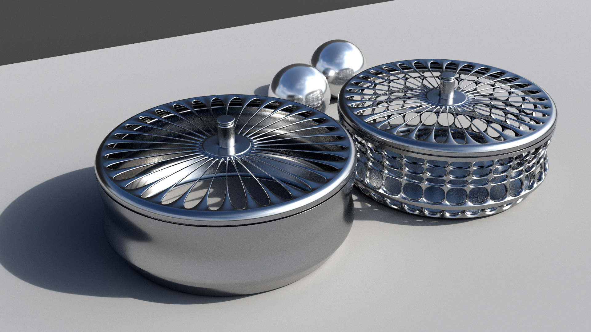 Hollowed out，container，geometry，