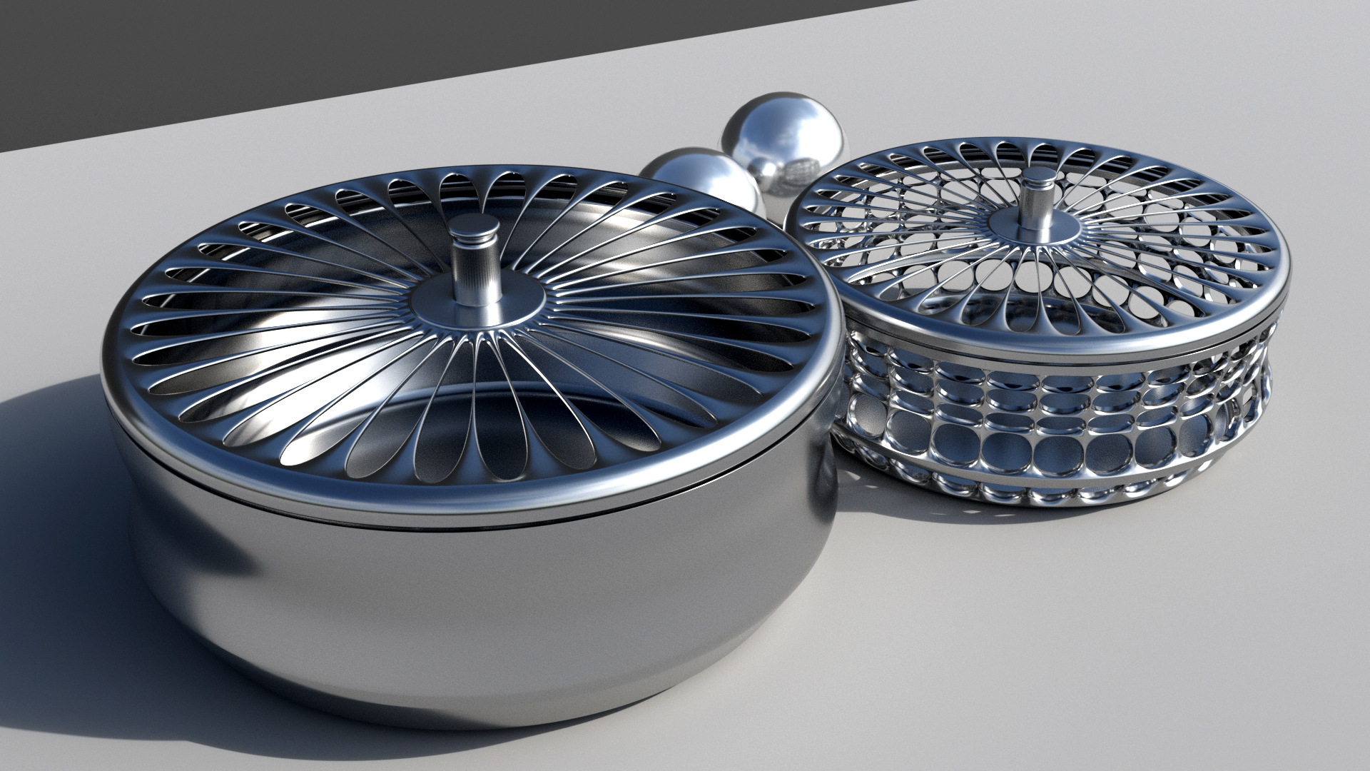 Hollowed out，container，geometry，