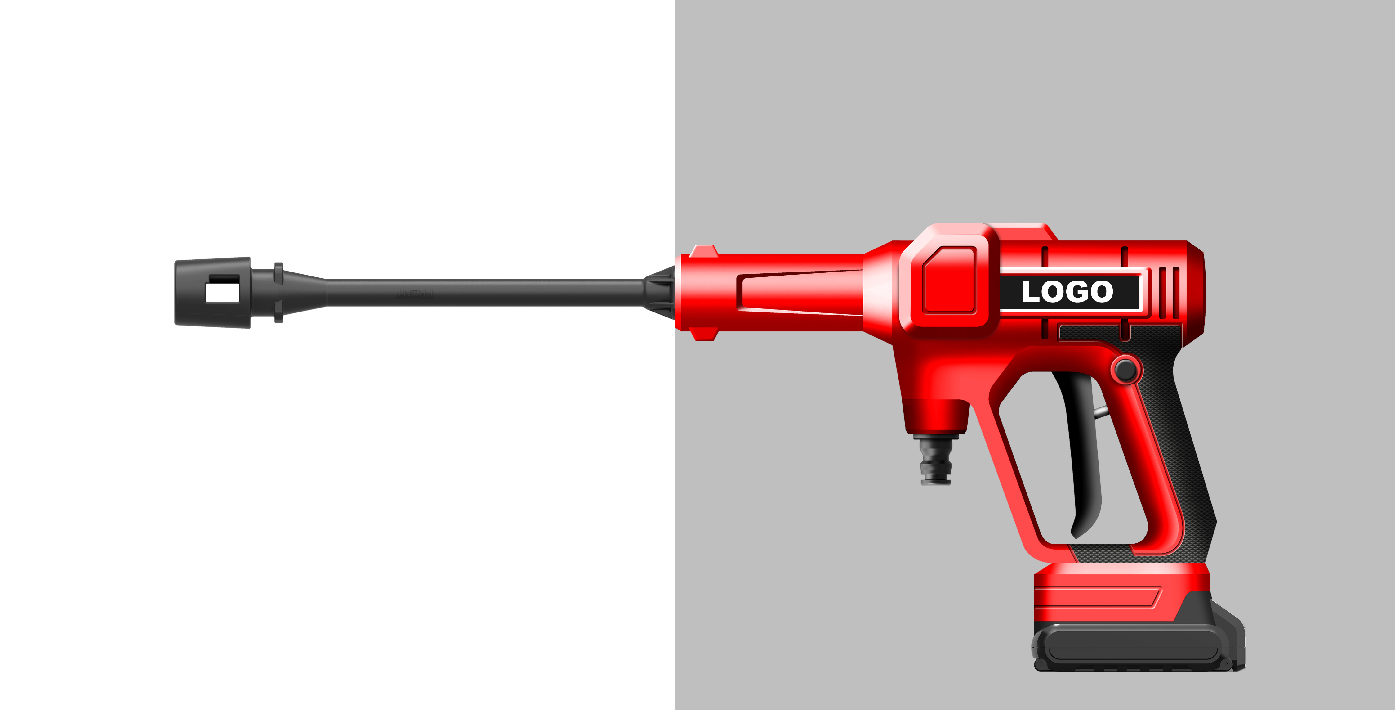 Water gun，Appearance design，