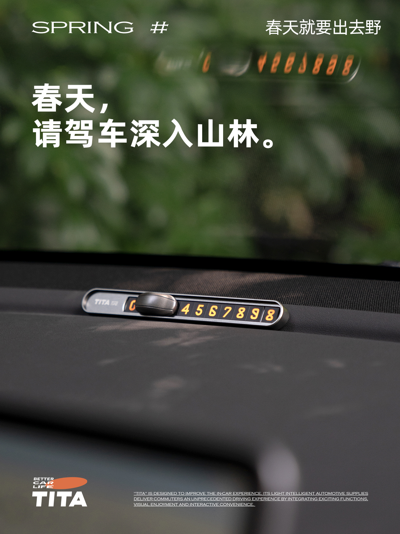 brand，TITA，Tesla，Car products，poster，