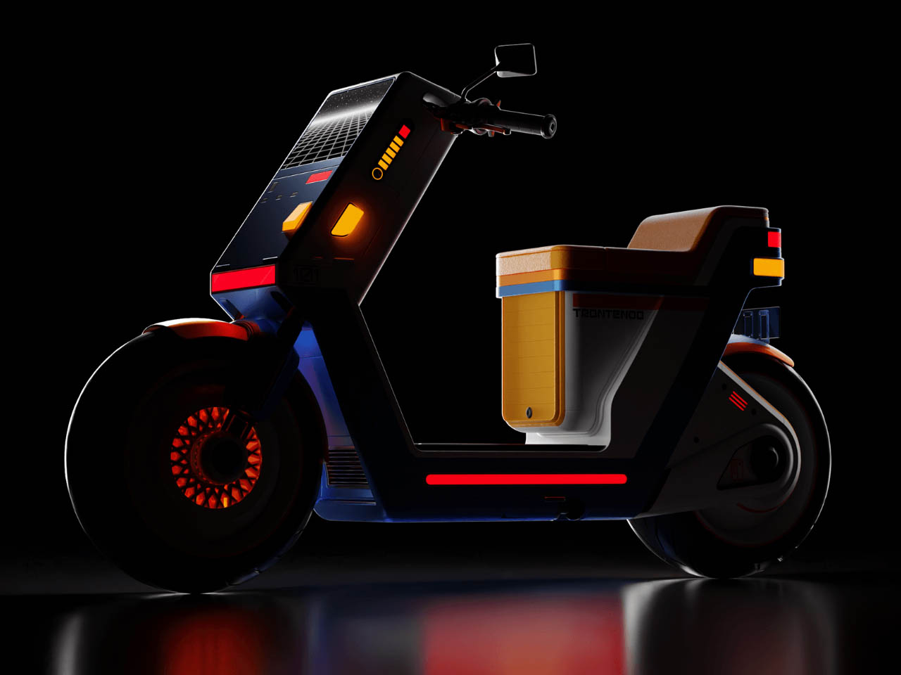 TRONTENDO，Electric bicycle，vehicle，originality，