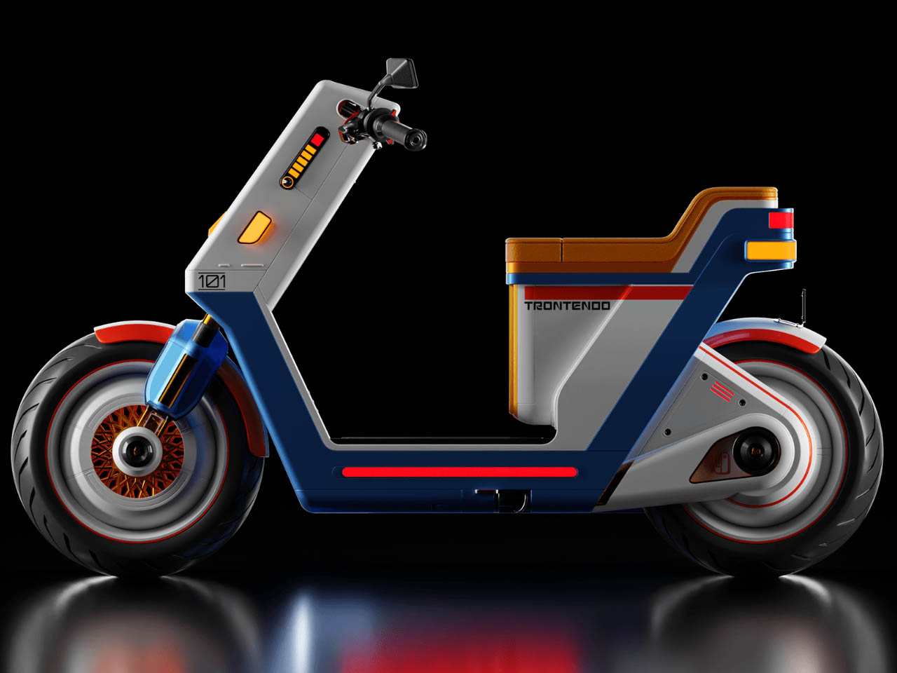 TRONTENDO，Electric bicycle，vehicle，originality，