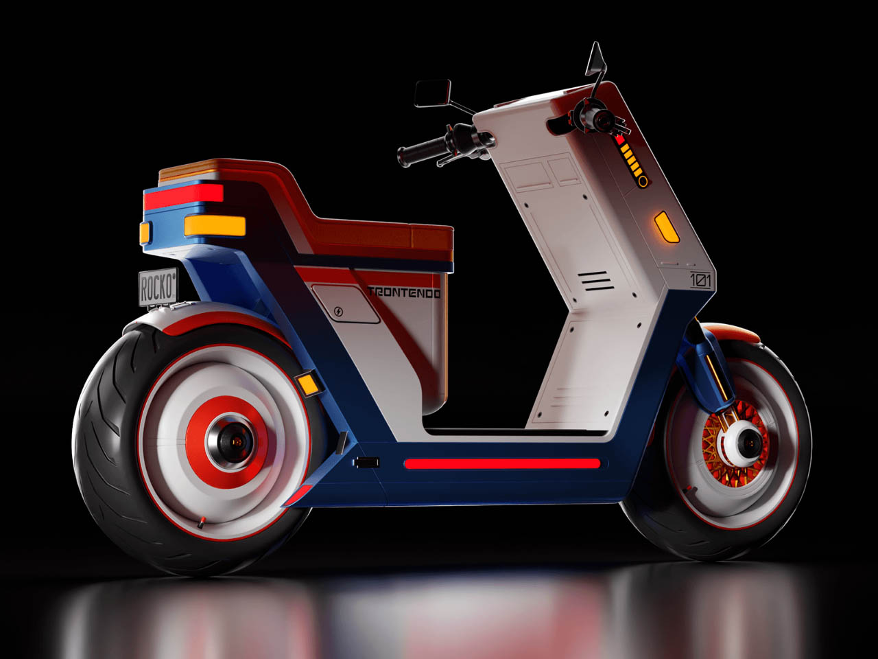 TRONTENDO，Electric bicycle，vehicle，originality，