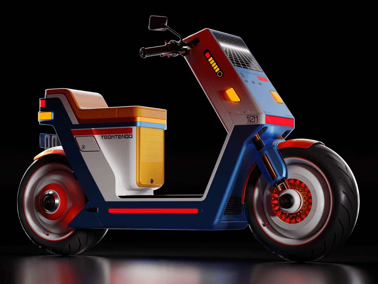 TRONTENDO，Electric bicycle，vehicle，originality，