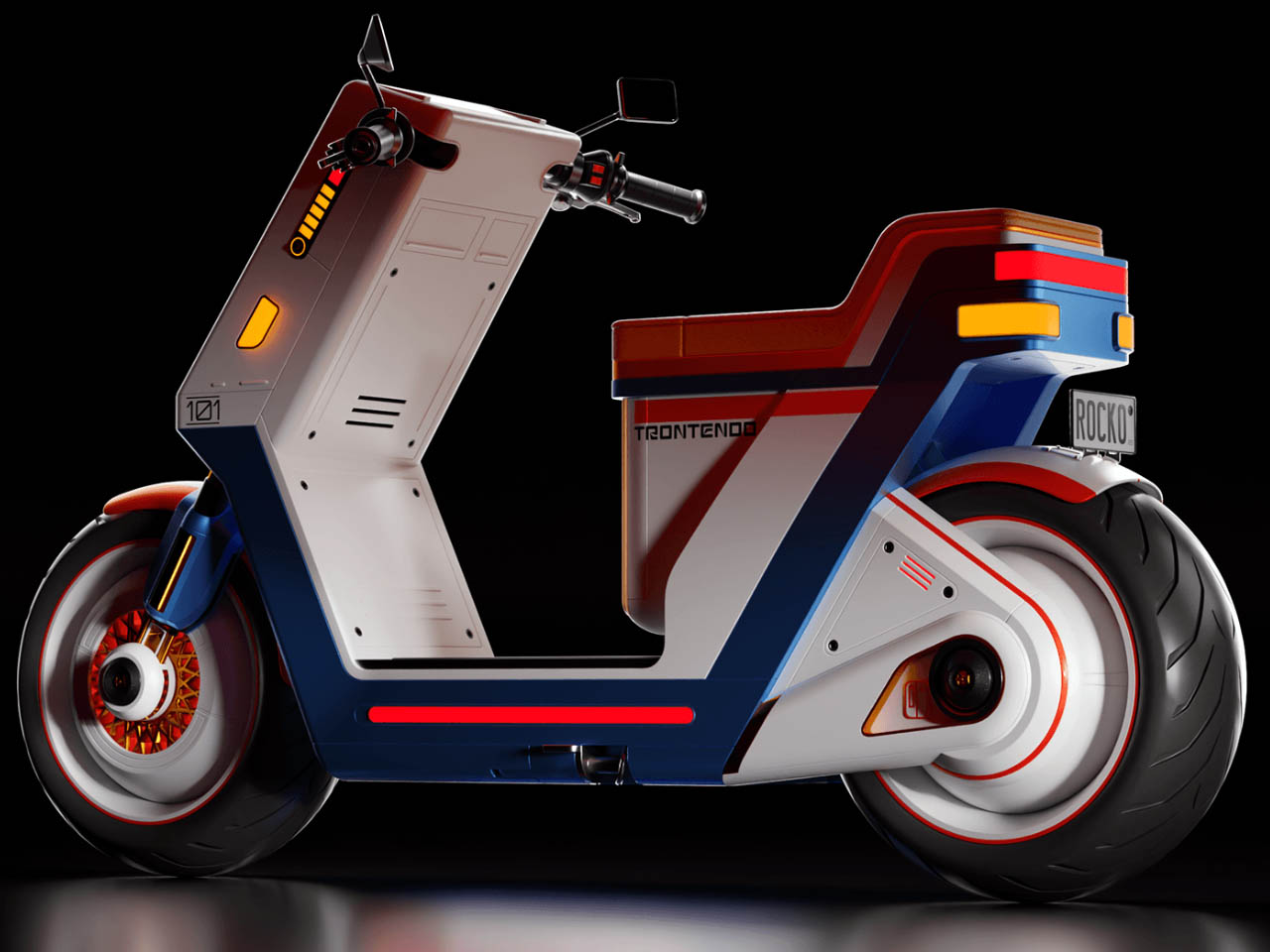 TRONTENDO，Electric bicycle，vehicle，originality，
