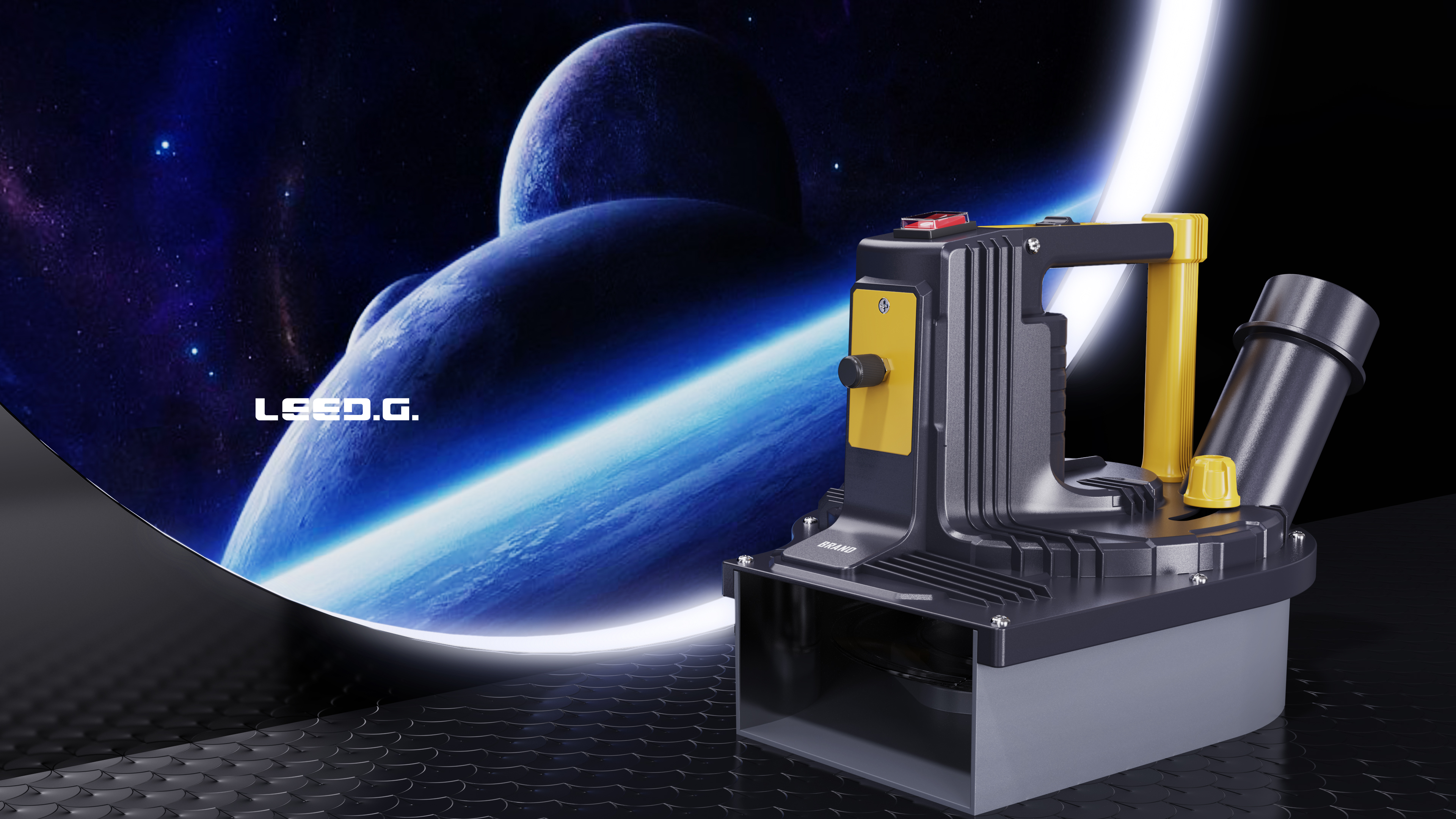 Professional equipment，electric fertilizer applicator，Welding cap，Rolls cart，Product appearance design，