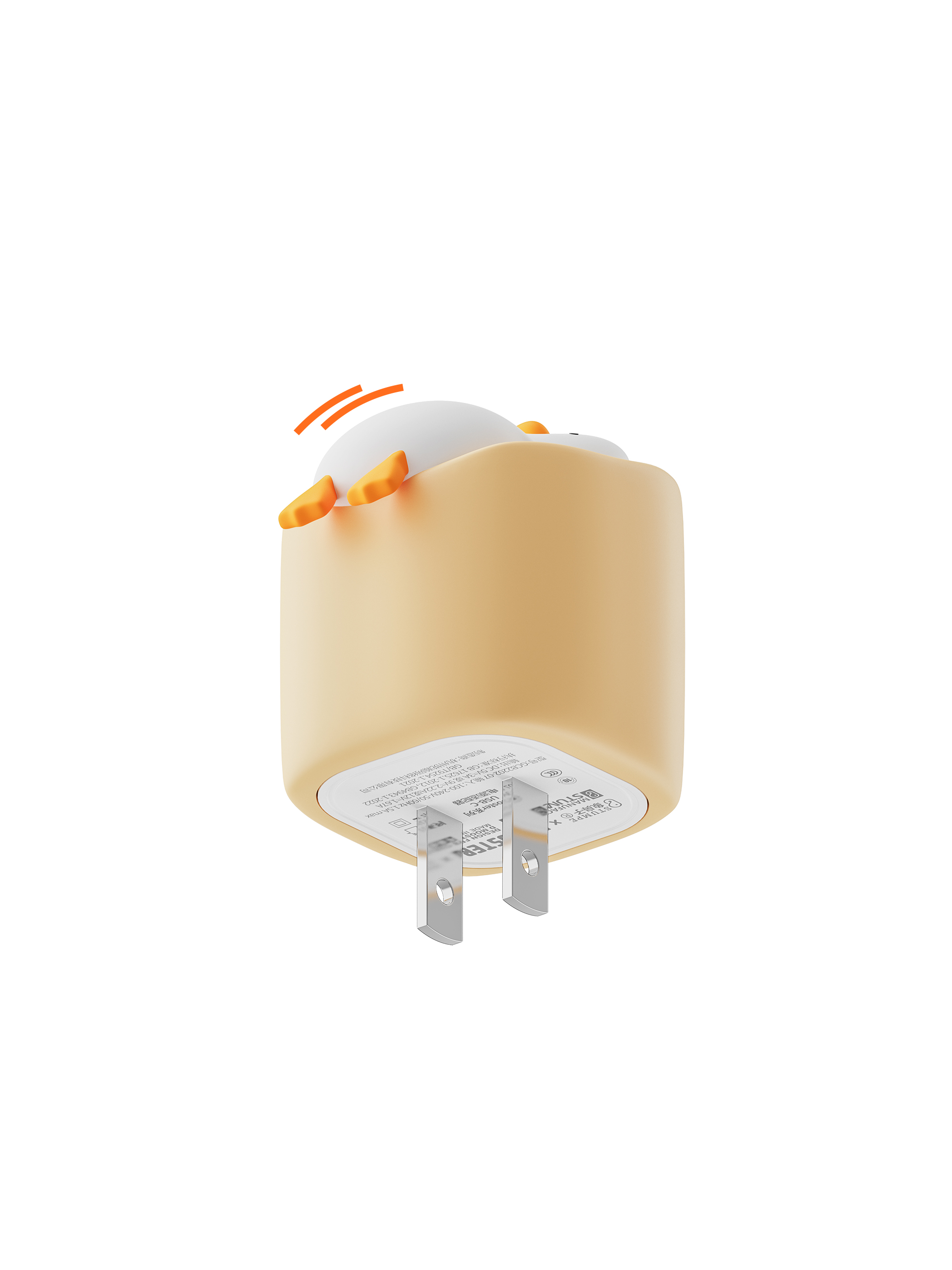 3C products，Big Monster，dmooster，Plug，Charging head，Adapter，brand，lying flat，