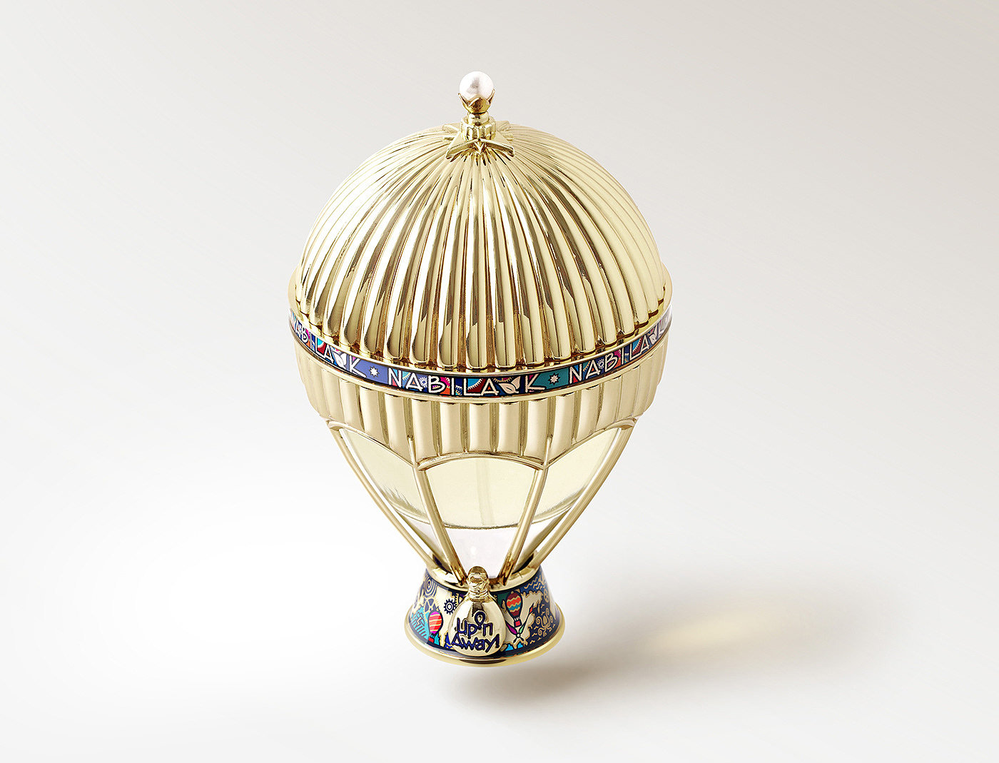 Perfume，Fragrance，Hot Air Balloon，Metal，Luxury and Elegant，