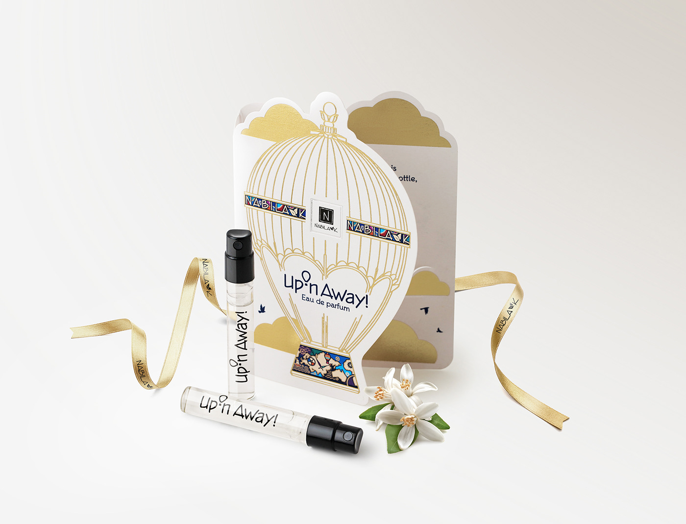 Perfume，Fragrance，Hot Air Balloon，Metal，Luxury and Elegant，