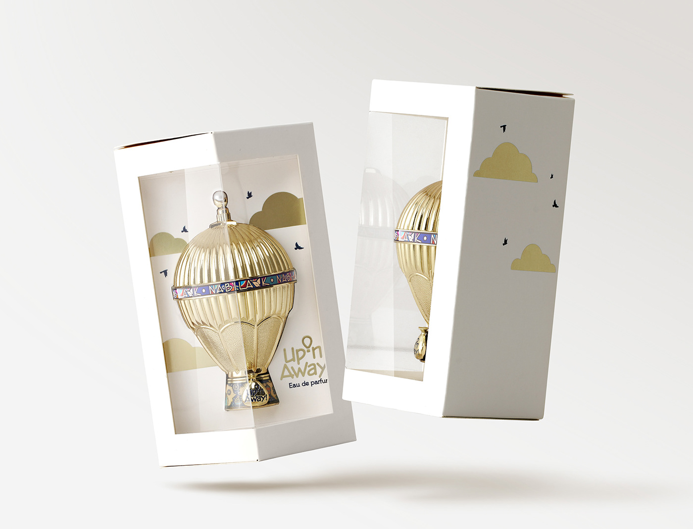 Perfume，Fragrance，Hot Air Balloon，Metal，Luxury and Elegant，