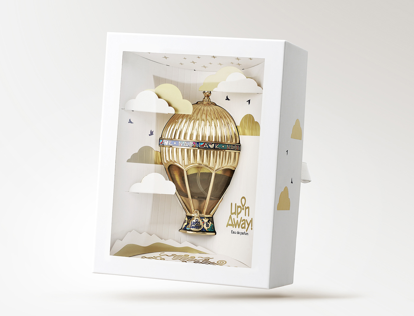 Perfume，Fragrance，Hot Air Balloon，Metal，Luxury and Elegant，