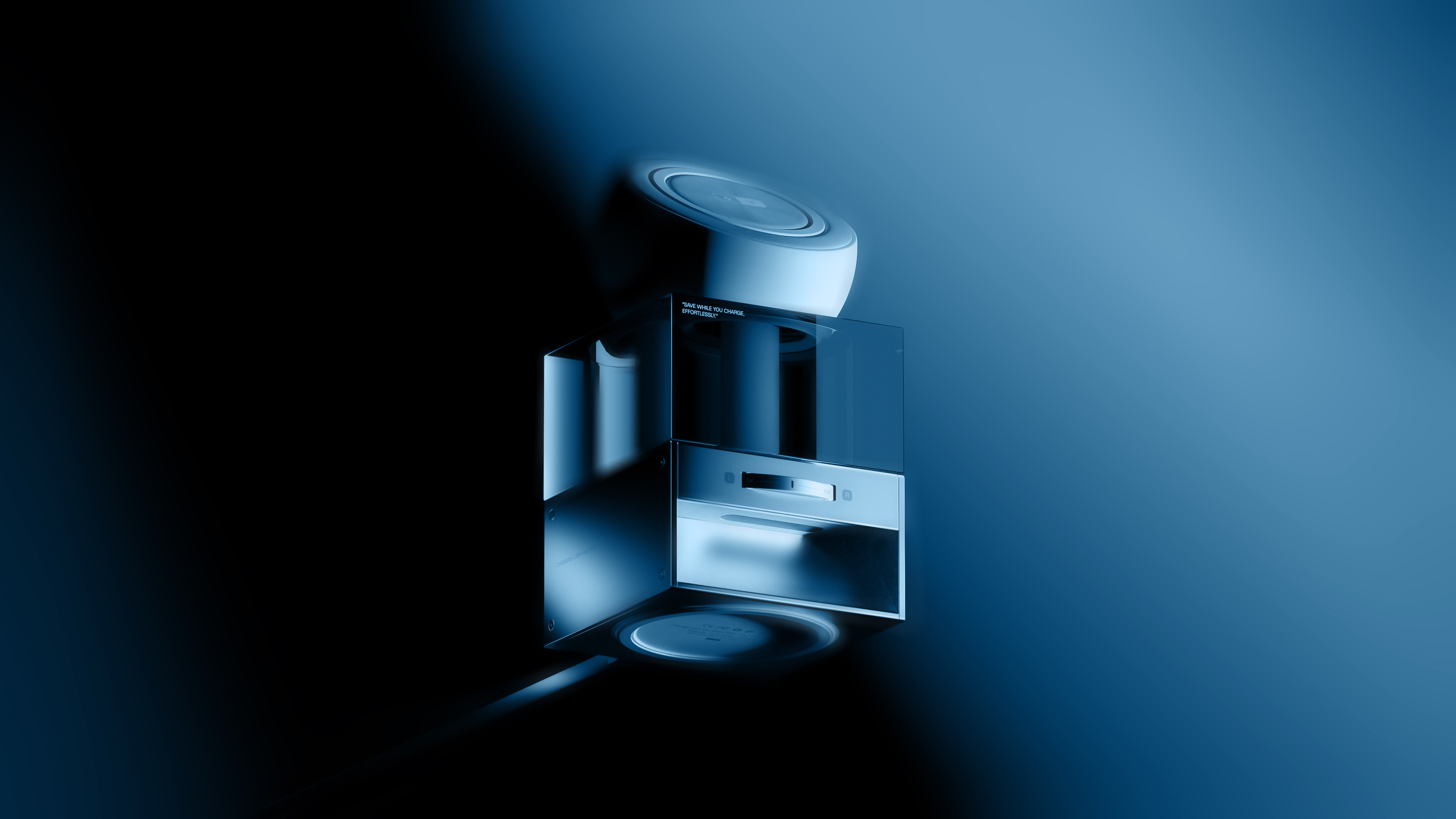 Zero sense curve design，product design，Digital 3C，Charging deposit machine，industrial design，