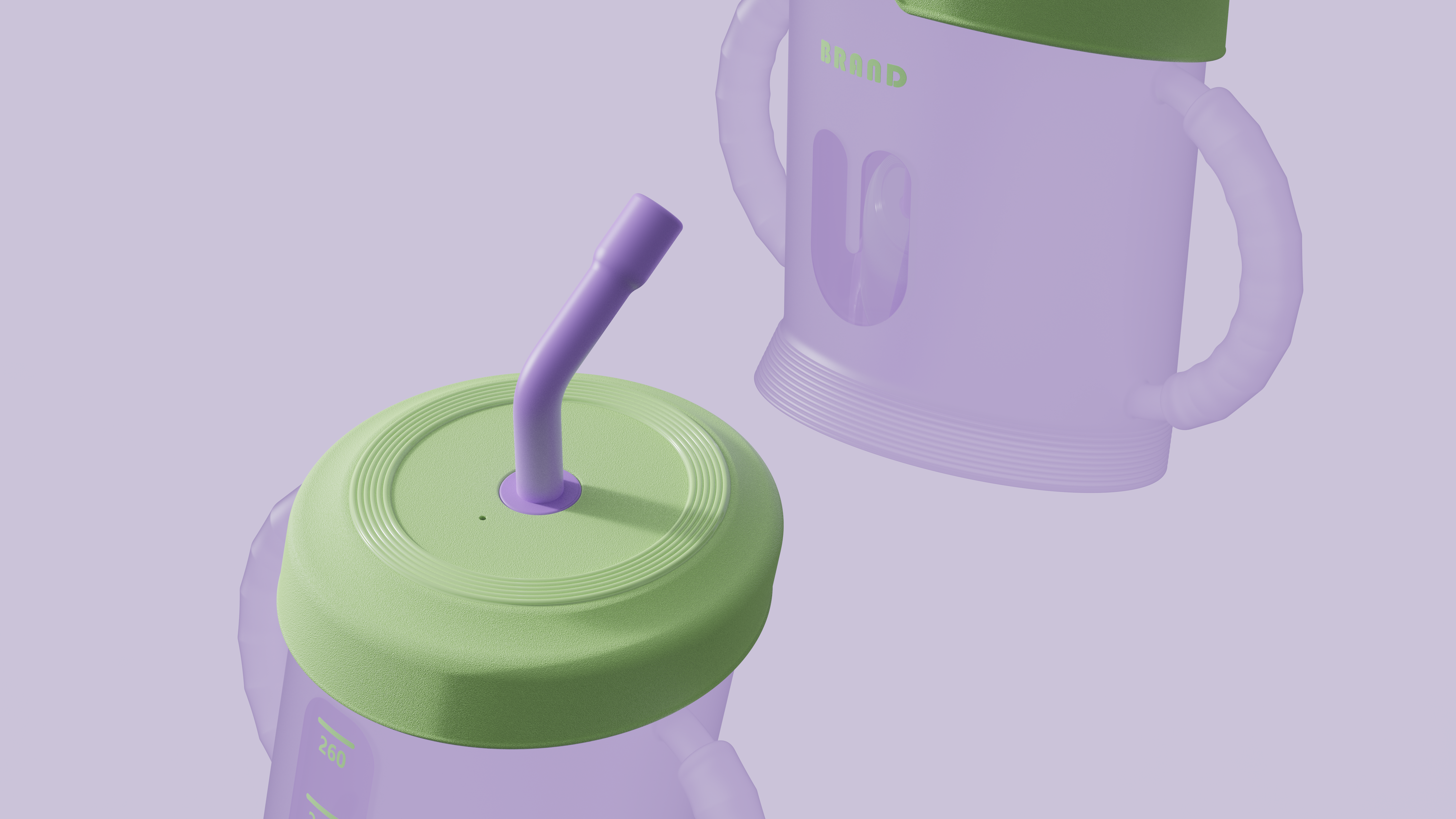 baby Trainer Cup，Oblique cup，Infant child，Mother and baby，Water cup，Cartoon，semi-permeable，Simple, fashion，