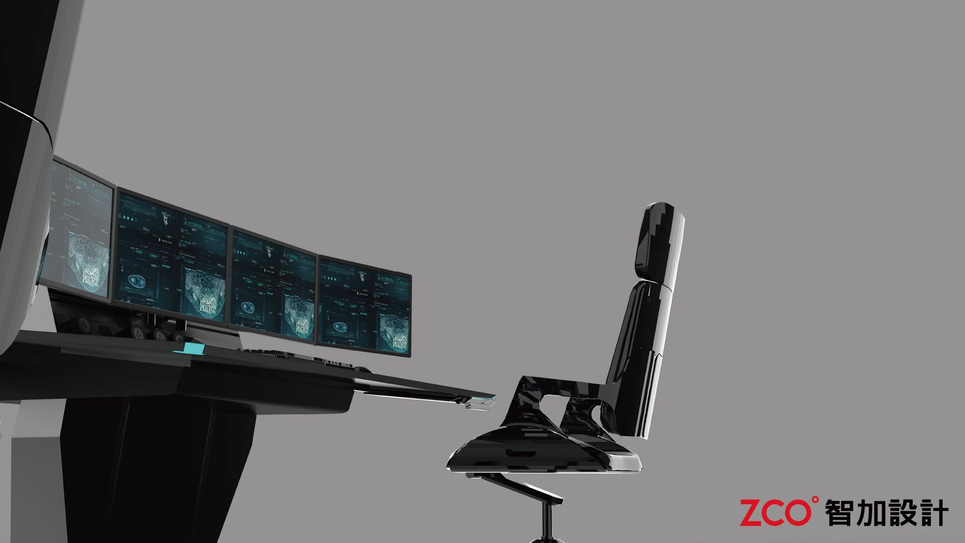 Console，visual aesthetic feeling，exquisite and practical，human-computer interaction，