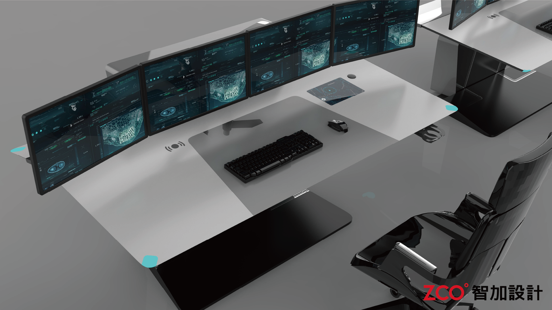 Console，visual aesthetic feeling，exquisite and practical，human-computer interaction，