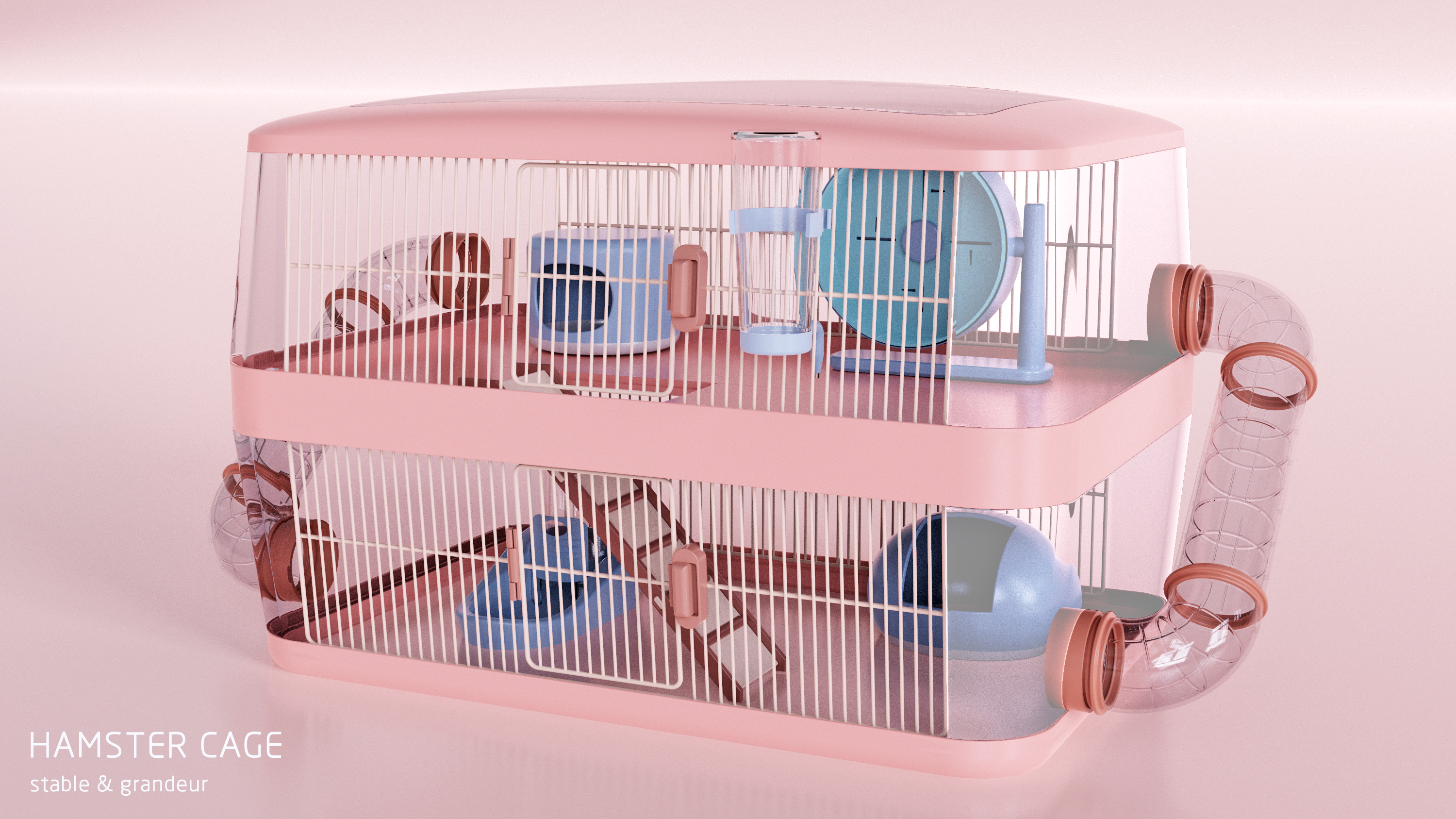 Pet products design，Pet product design，Pet Products Design Company，Pet Product Design Company，Hamster cage design，industrial design，product design，Cross-border Pet Supplies Design，