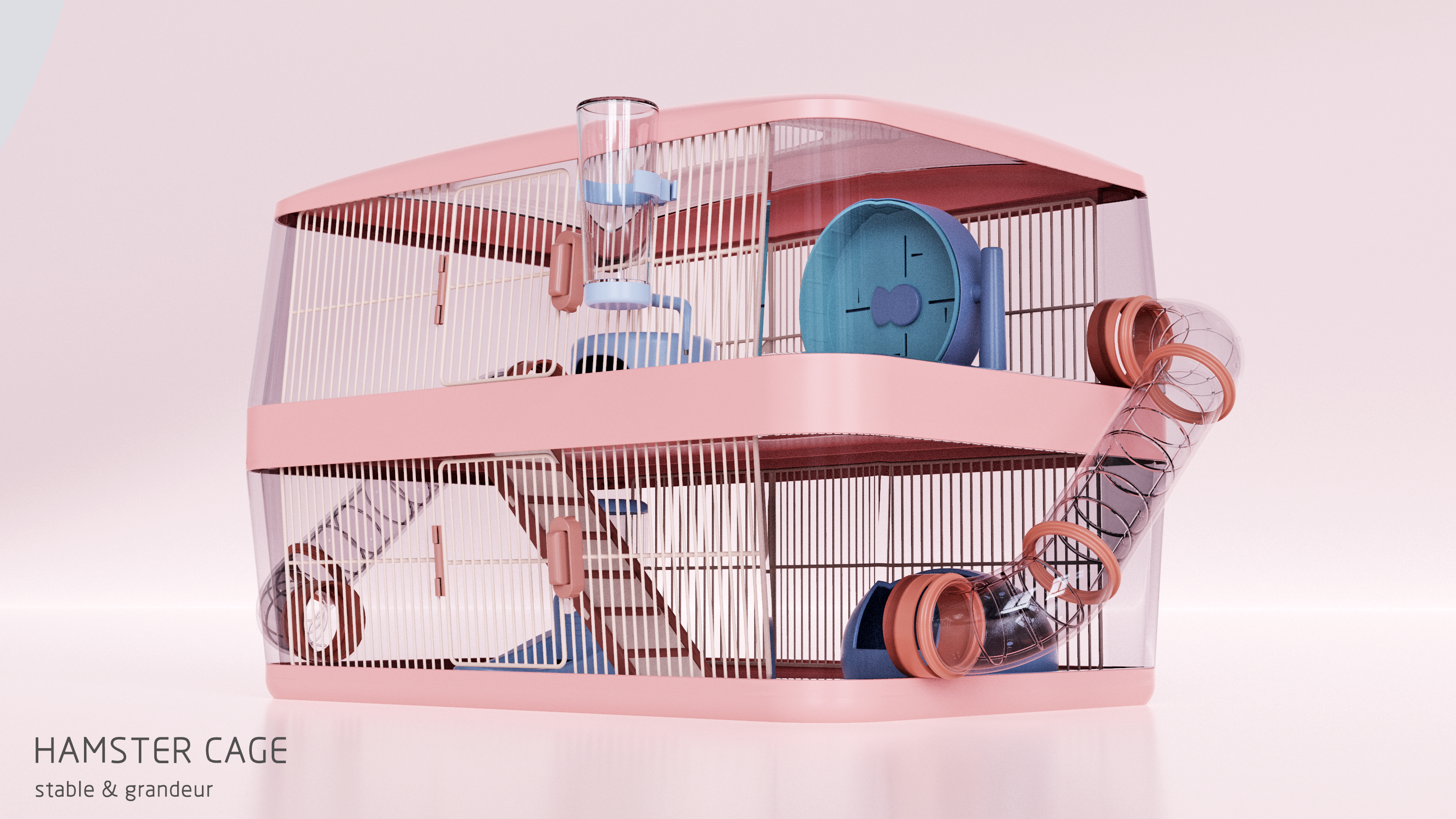 Pet products design，Pet product design，Pet Products Design Company，Pet Product Design Company，Hamster cage design，industrial design，product design，Cross-border Pet Supplies Design，