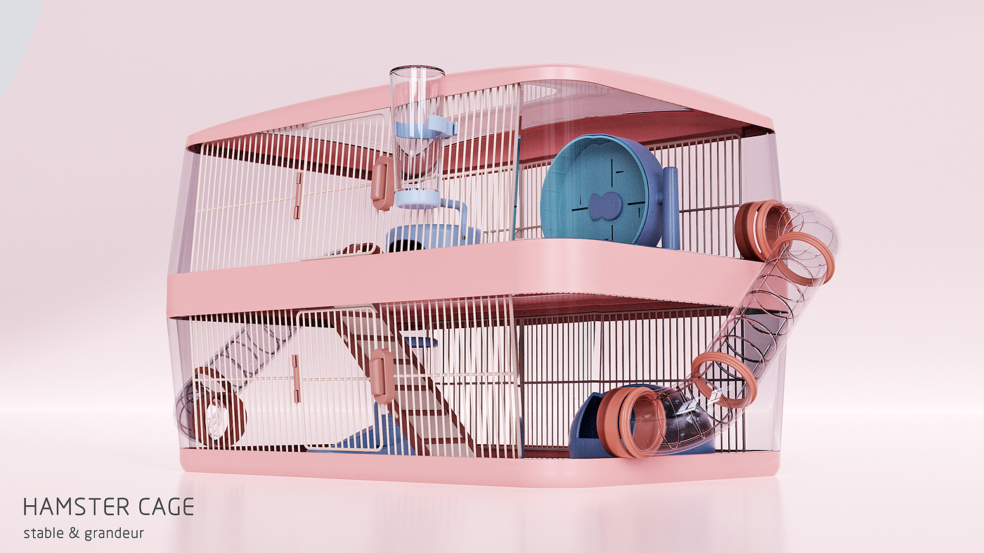 Pet products design，Pet product design，Pet Products Design Company，Pet Product Design Company，Hamster cage design，industrial design，product design，Cross-border Pet Supplies Design，