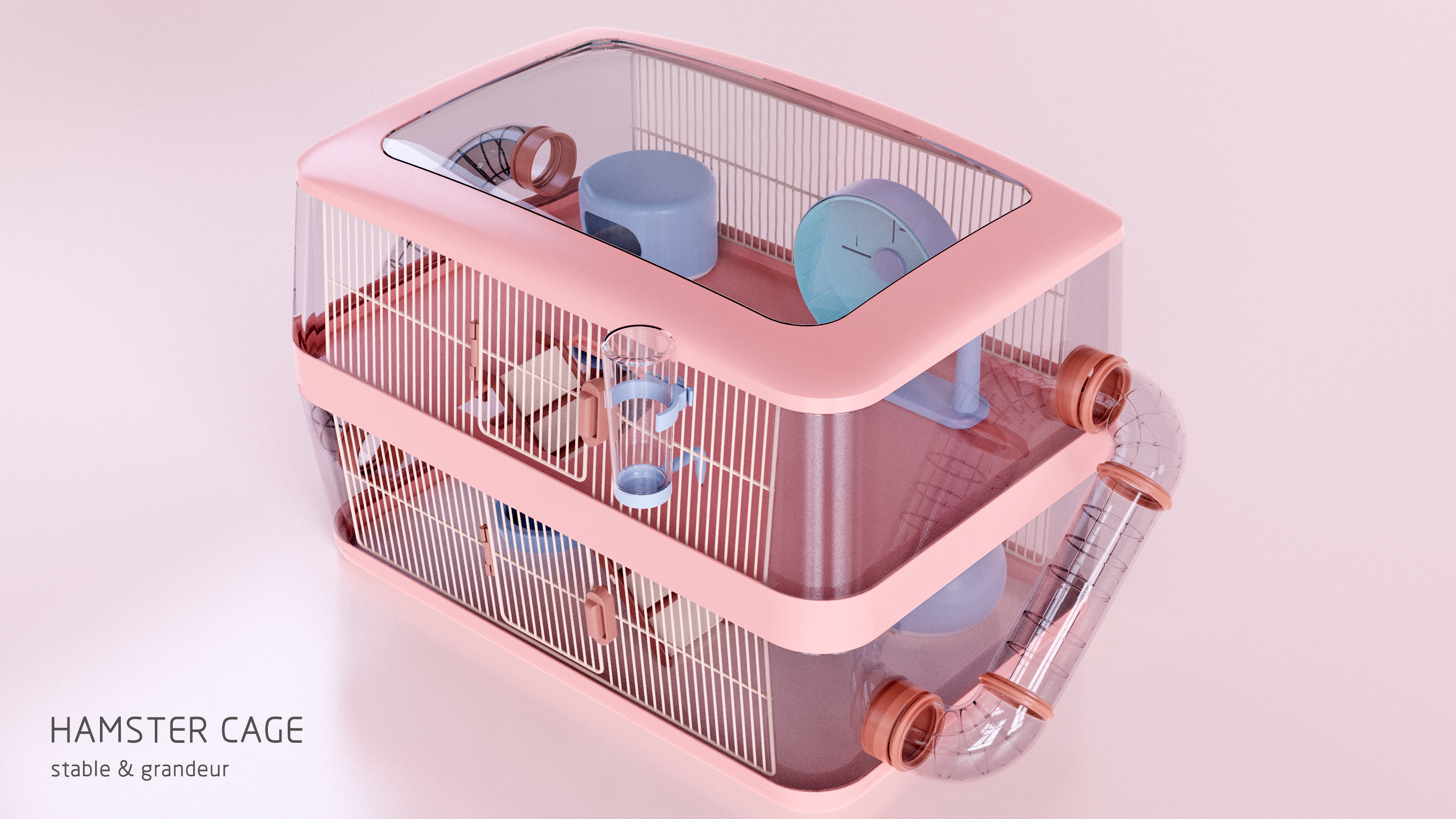 Pet products design，Pet product design，Pet Products Design Company，Pet Product Design Company，Hamster cage design，industrial design，product design，Cross-border Pet Supplies Design，