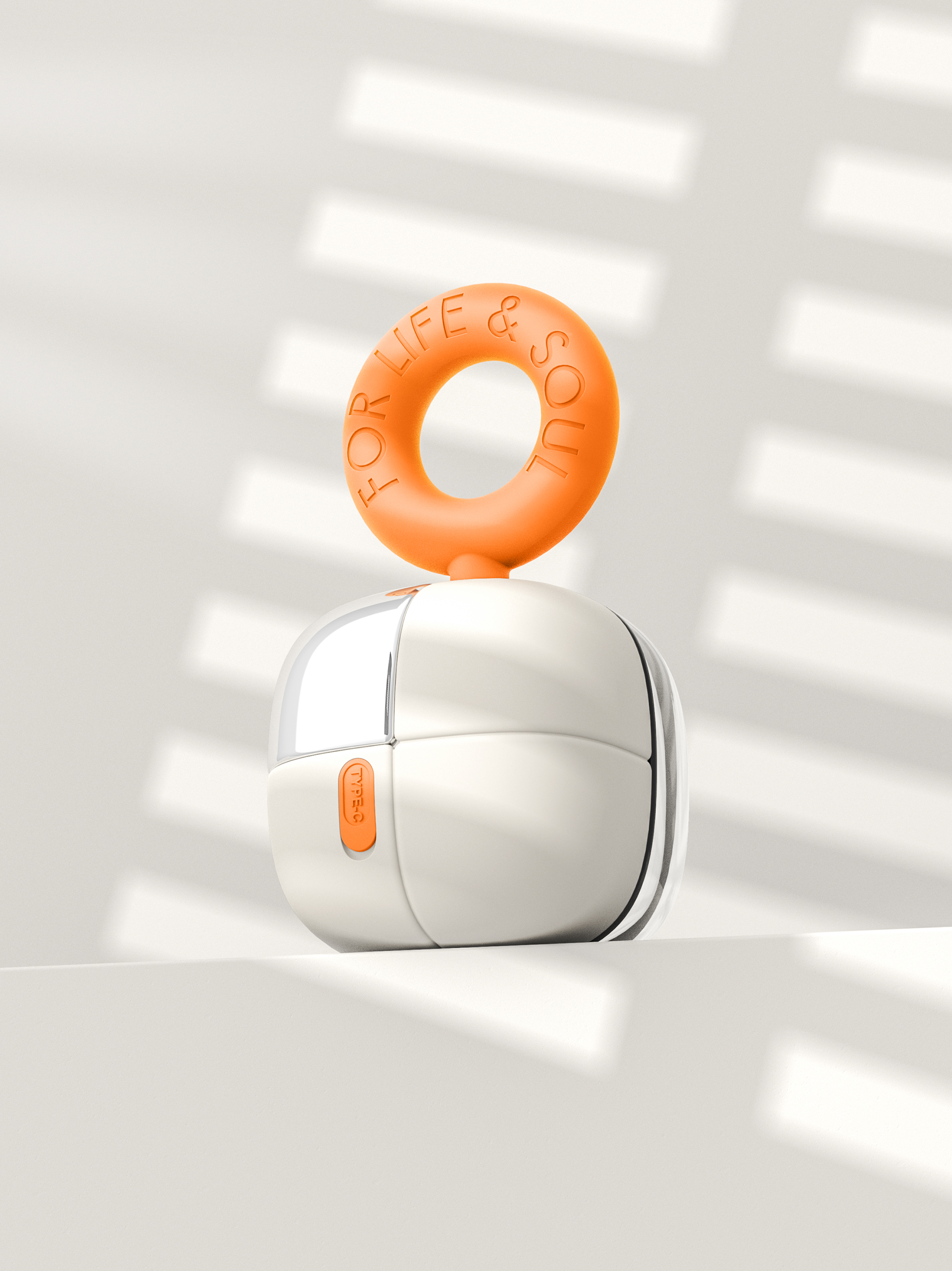 dmooster，Big Monster，Bluetooth headset，Sports headset，industrial design，Render，Chaopin，brand，