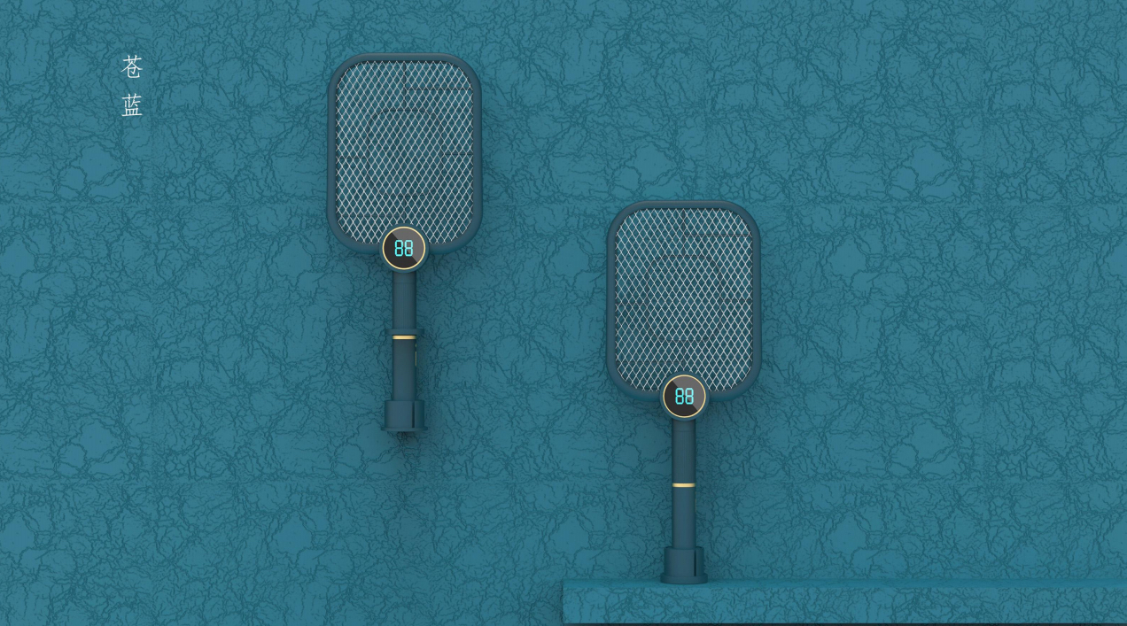 Electric mosquito racket，