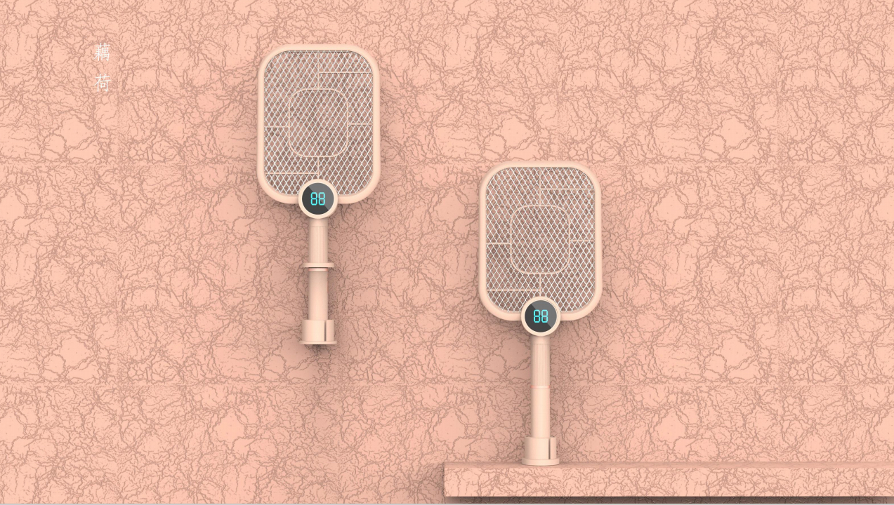 Electric mosquito racket，