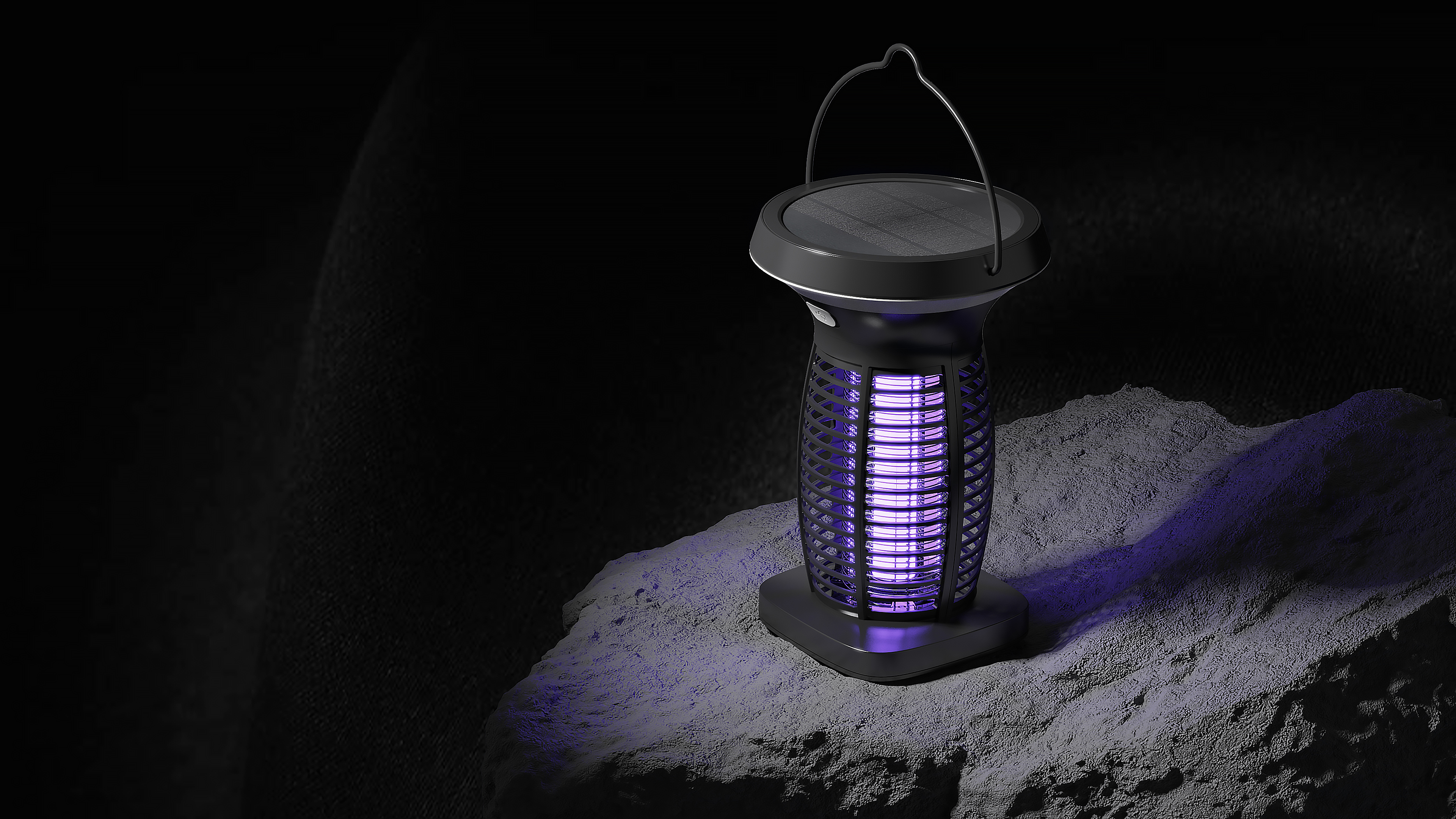 Solar mosquito lamp，Outdoor mosquito lamp，Design of mosquito lamp，Appearance design，Structural design，Product planning，product design，Pearl Sea Birthday Shell，