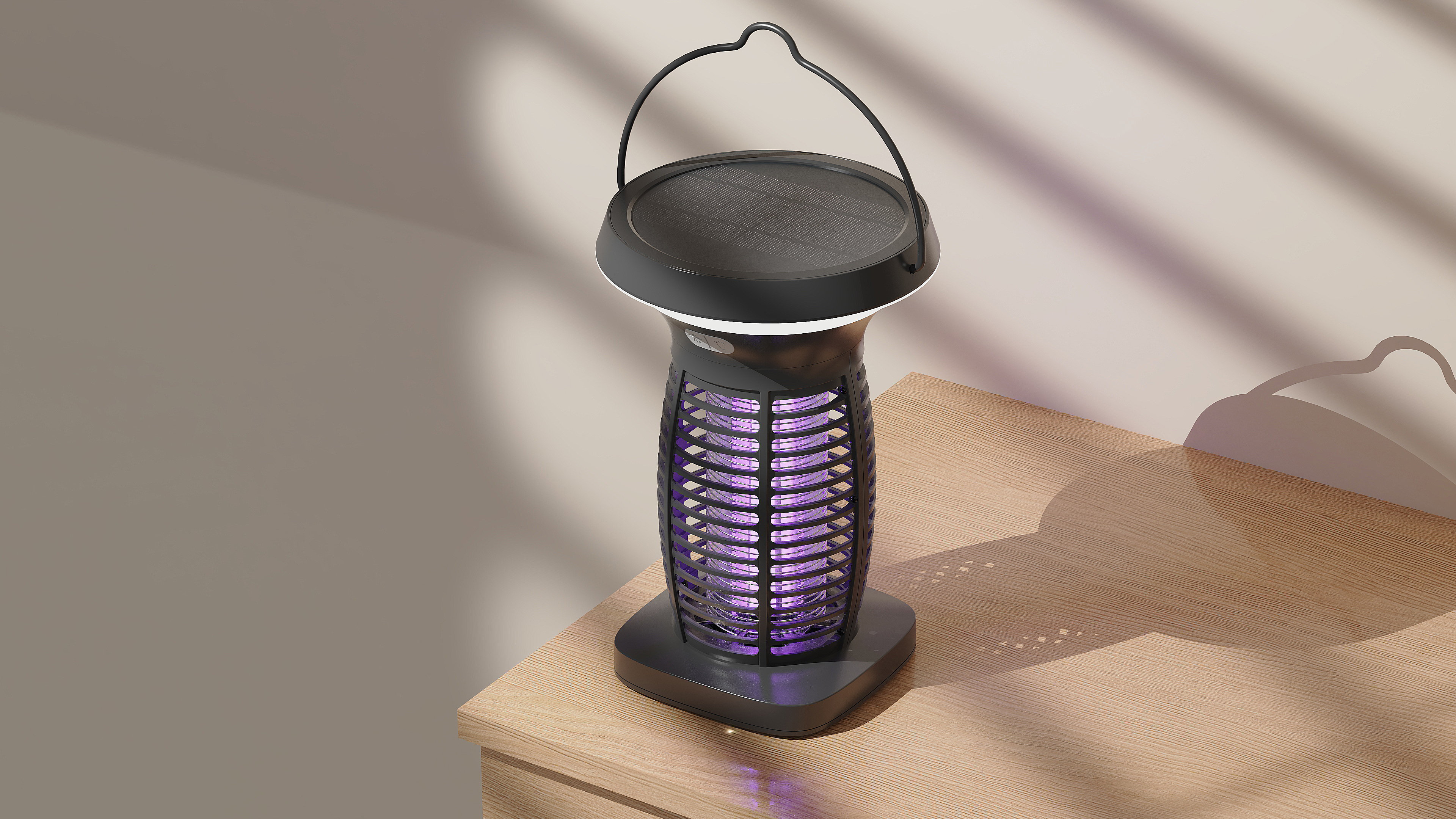 Solar mosquito lamp，Outdoor mosquito lamp，Design of mosquito lamp，Appearance design，Structural design，Product planning，product design，Pearl Sea Birthday Shell，