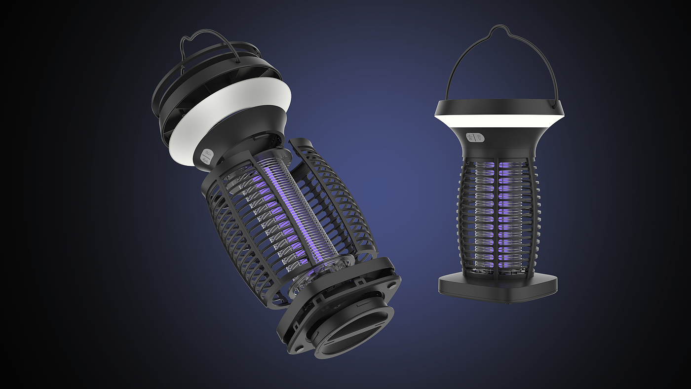 Solar mosquito lamp，Outdoor mosquito lamp，Design of mosquito lamp，Appearance design，Structural design，Product planning，product design，Pearl Sea Birthday Shell，