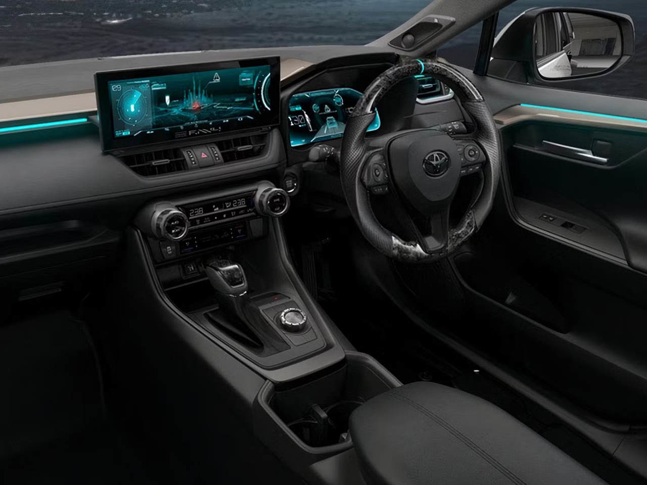 Toyota RAV4 Dark Side，conceptual design，automobile，vehicle，