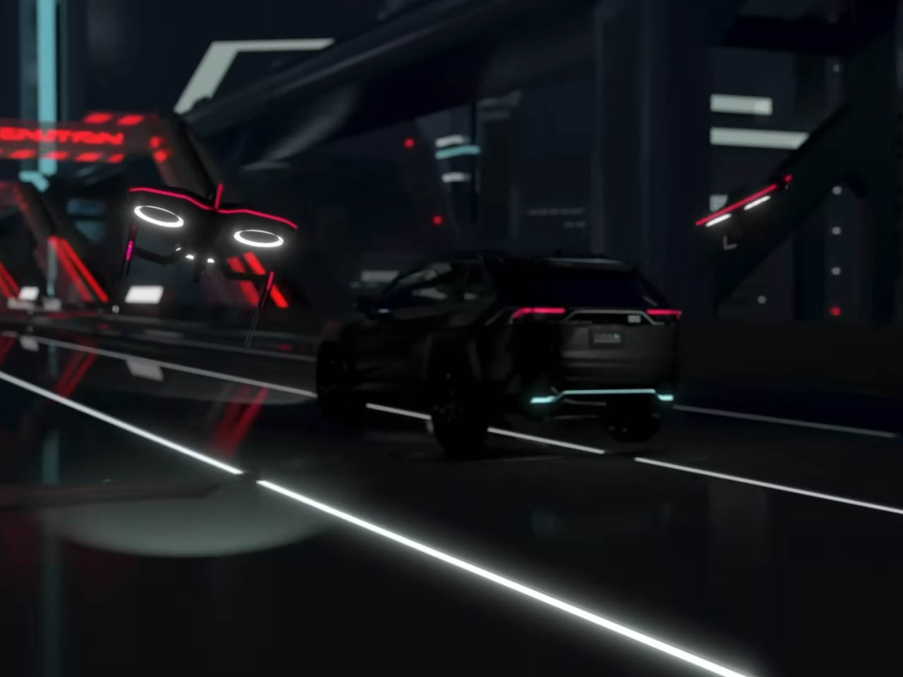 Toyota RAV4 Dark Side，conceptual design，automobile，vehicle，