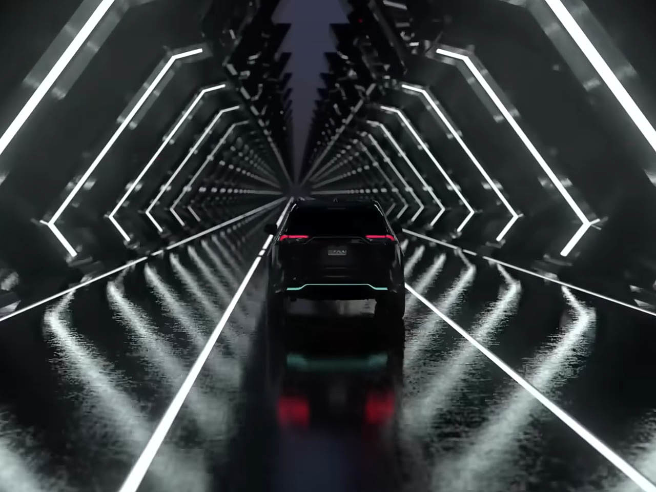 Toyota RAV4 Dark Side，conceptual design，automobile，vehicle，