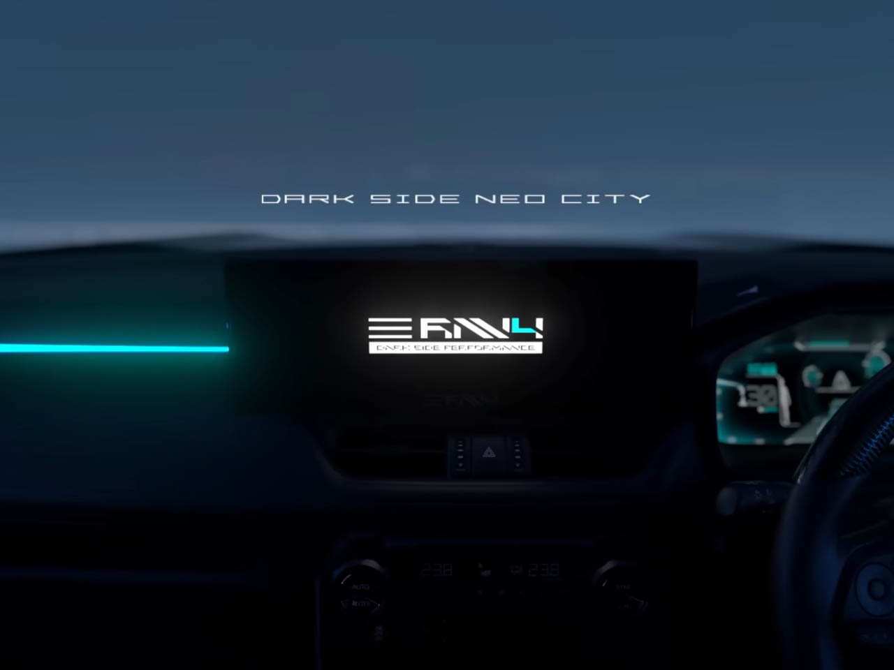 Toyota RAV4 Dark Side，conceptual design，automobile，vehicle，