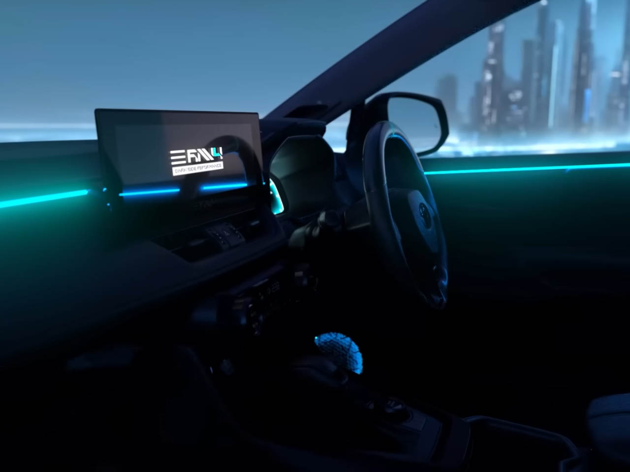 Toyota RAV4 Dark Side，conceptual design，automobile，vehicle，