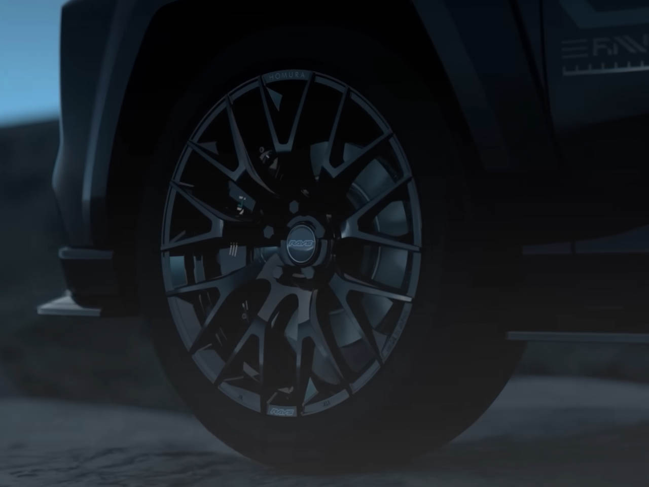 Toyota RAV4 Dark Side，conceptual design，automobile，vehicle，