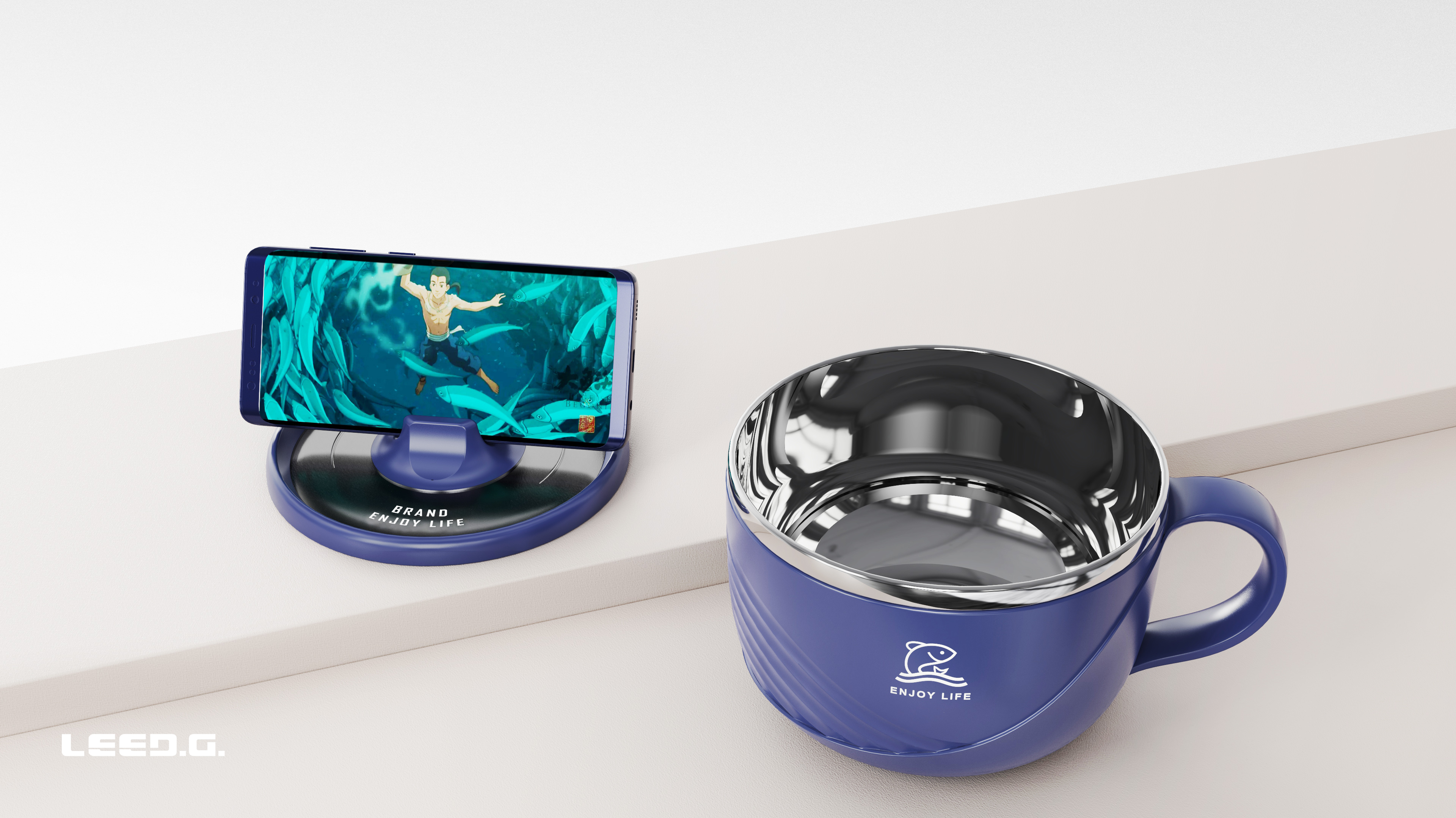 trash can，pen container，Instant noodles bowl，Bath brush，Seasoning box，articles for daily use，product design，