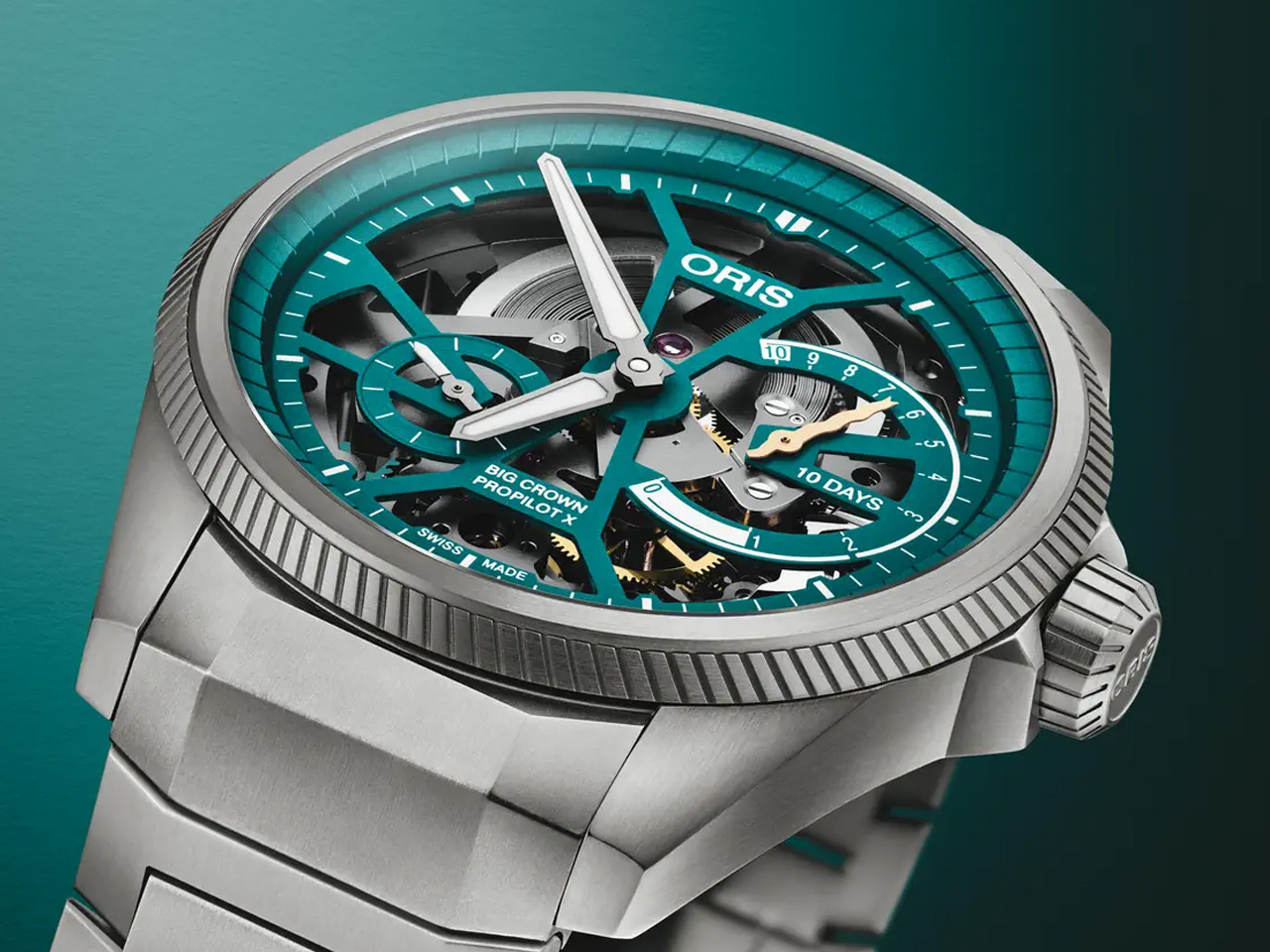 Wristwatch，Wrist watch，Oris ProPilot X，Holly Time，