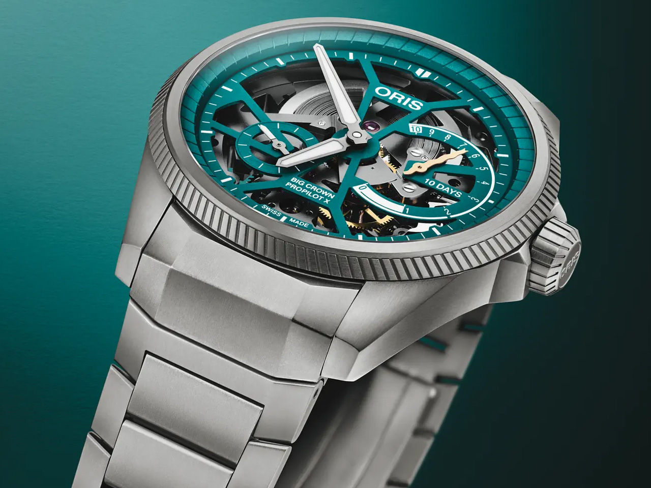 Wristwatch，Wrist watch，Oris ProPilot X，Holly Time，