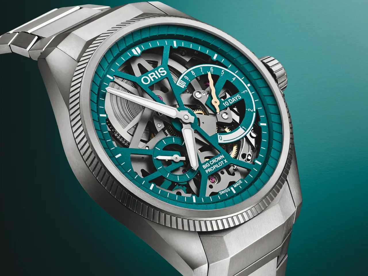 Wristwatch，Wrist watch，Oris ProPilot X，Holly Time，