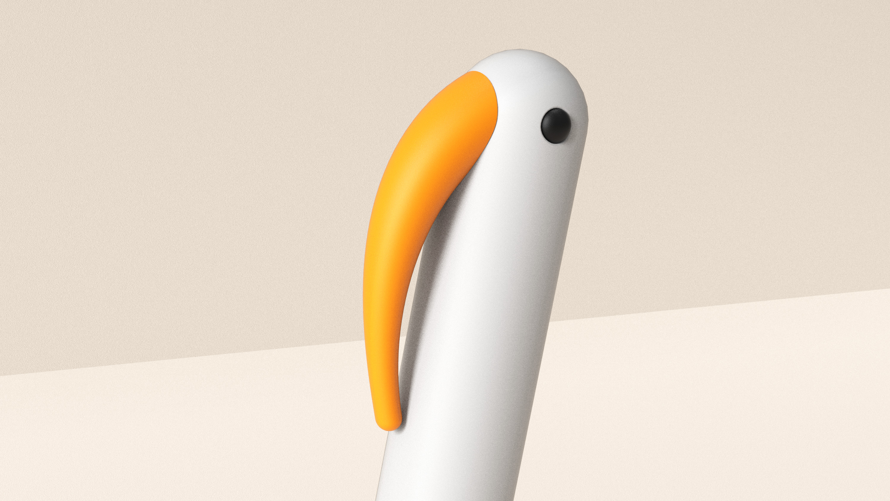 Roller ball pen，Office Supplies，Stationery，Appearance design，Neutral pen design，