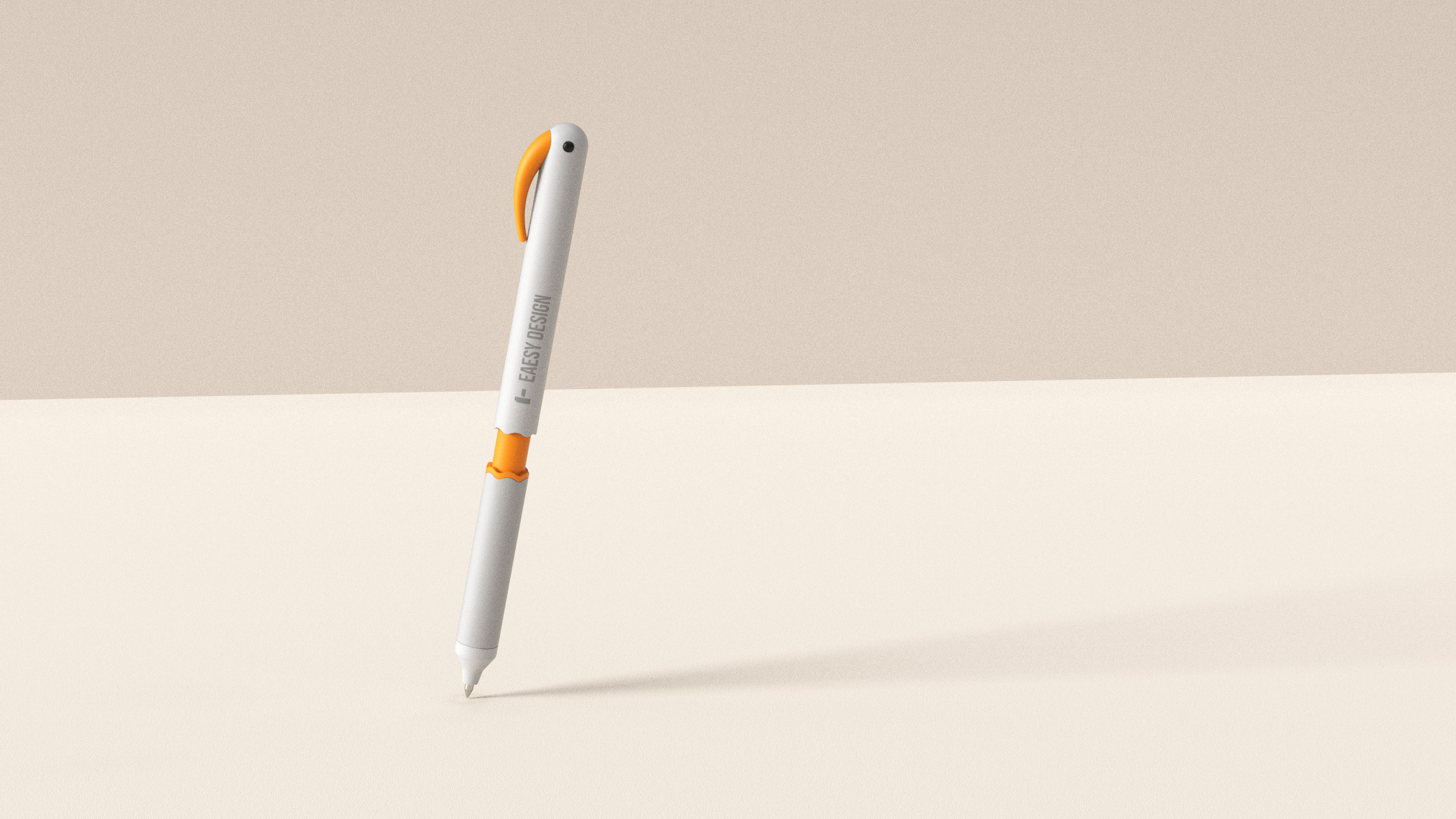 Roller ball pen，Office Supplies，Stationery，Appearance design，Neutral pen design，