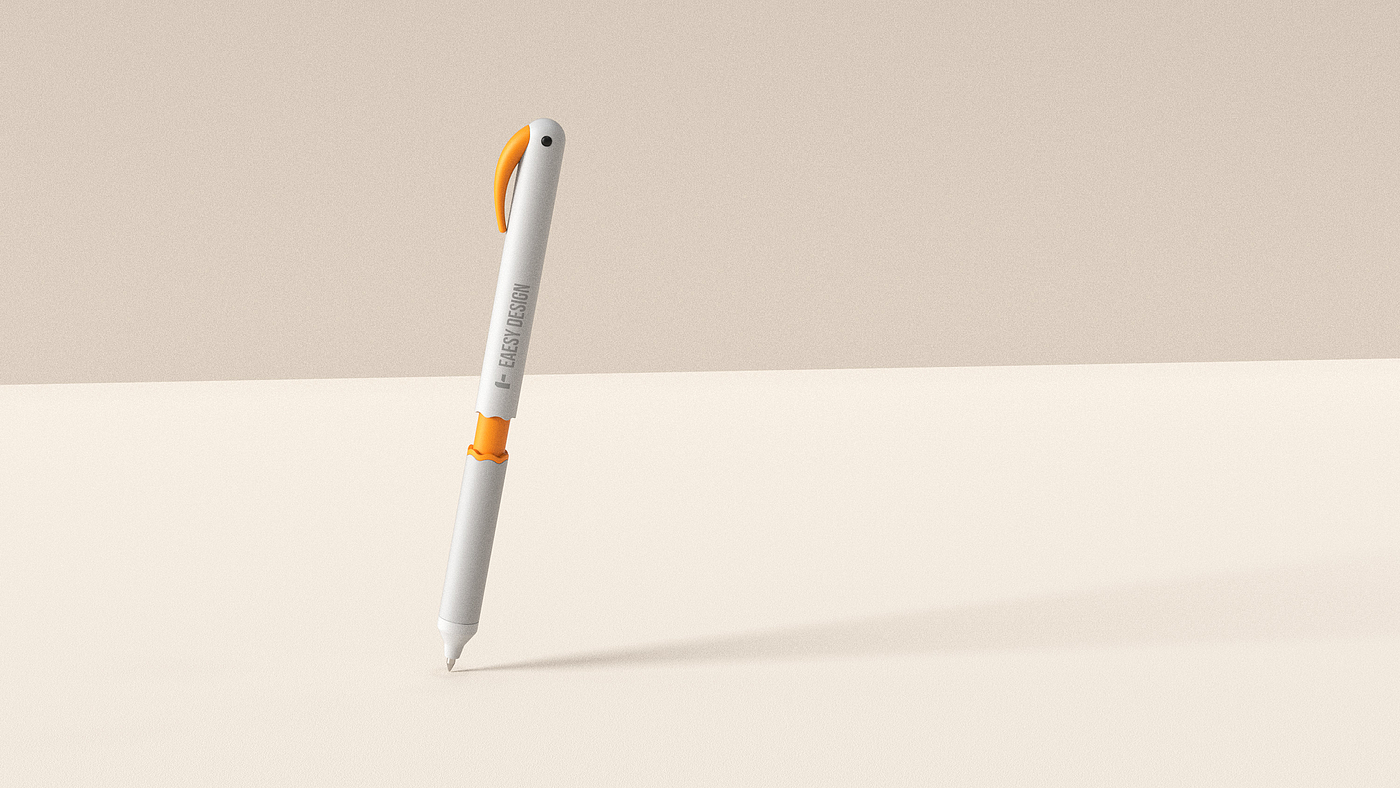 Roller ball pen，Office Supplies，Stationery，Appearance design，Neutral pen design，