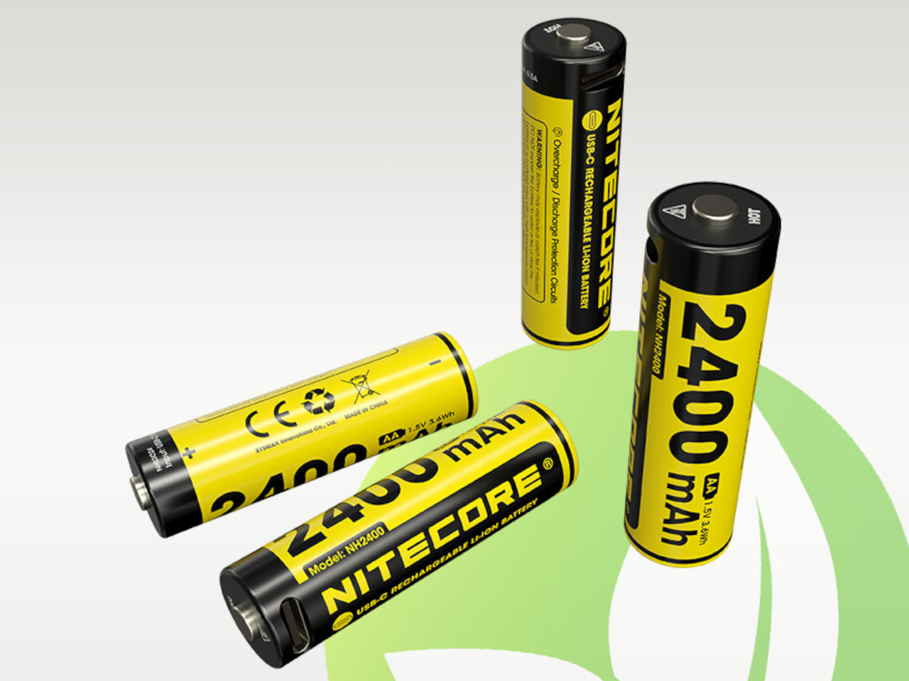 Nitecore NH2400，Battery，electronic product，rechargeable battery，