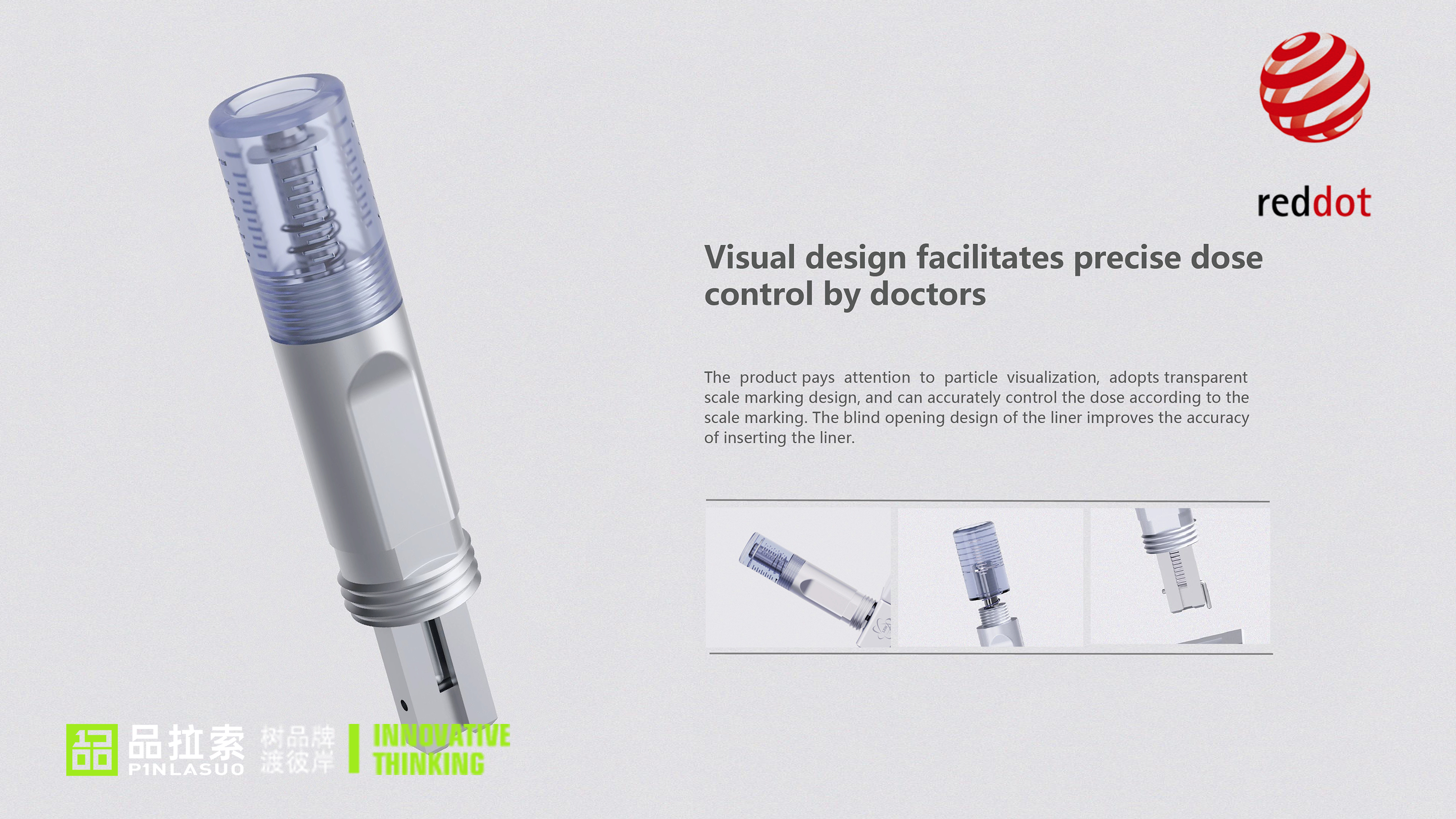 Product Lasso Design, Radioactive Particle Protective Implant, Red Dot Award，