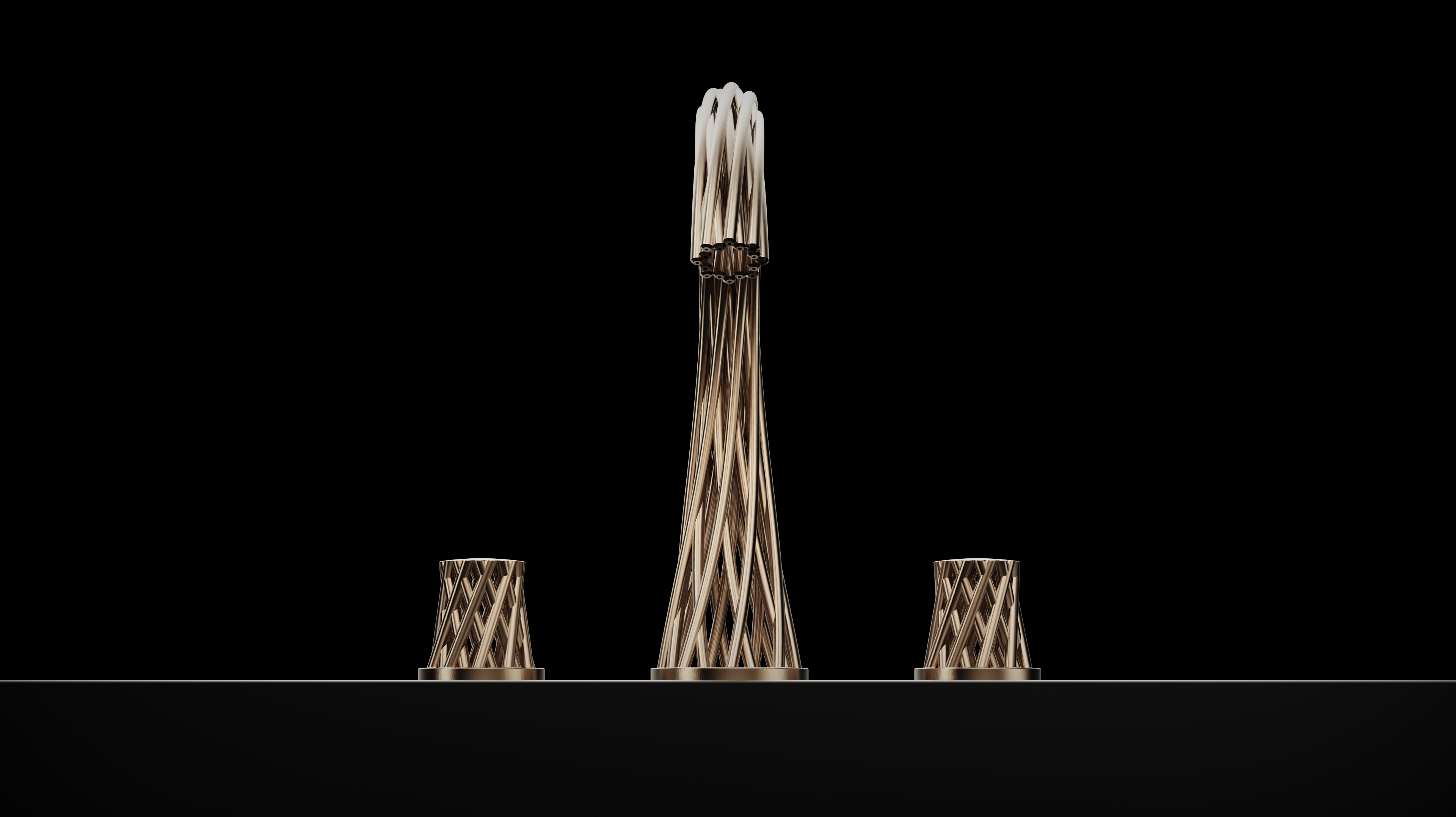 industrial design，3D printing，Basin mixer ，